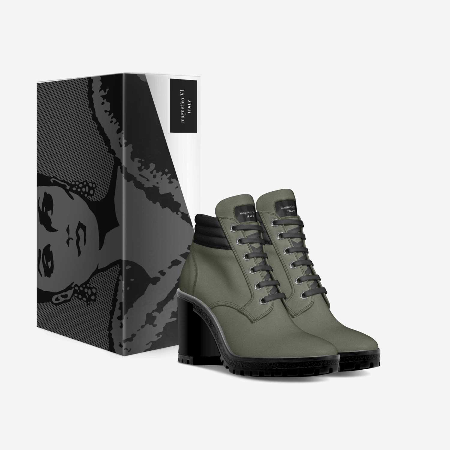 magnetico VI custom made in Italy shoes by Jesús Sandoval | Box view