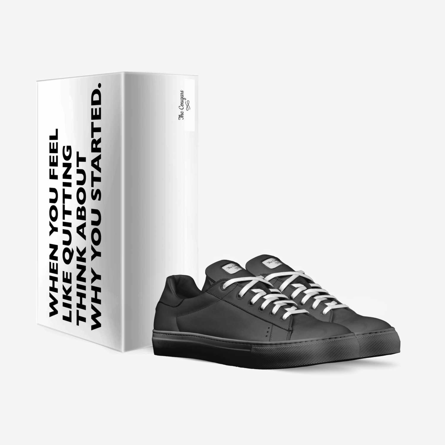 The Cougars custom made in Italy shoes by Ella Hobgood | Box view