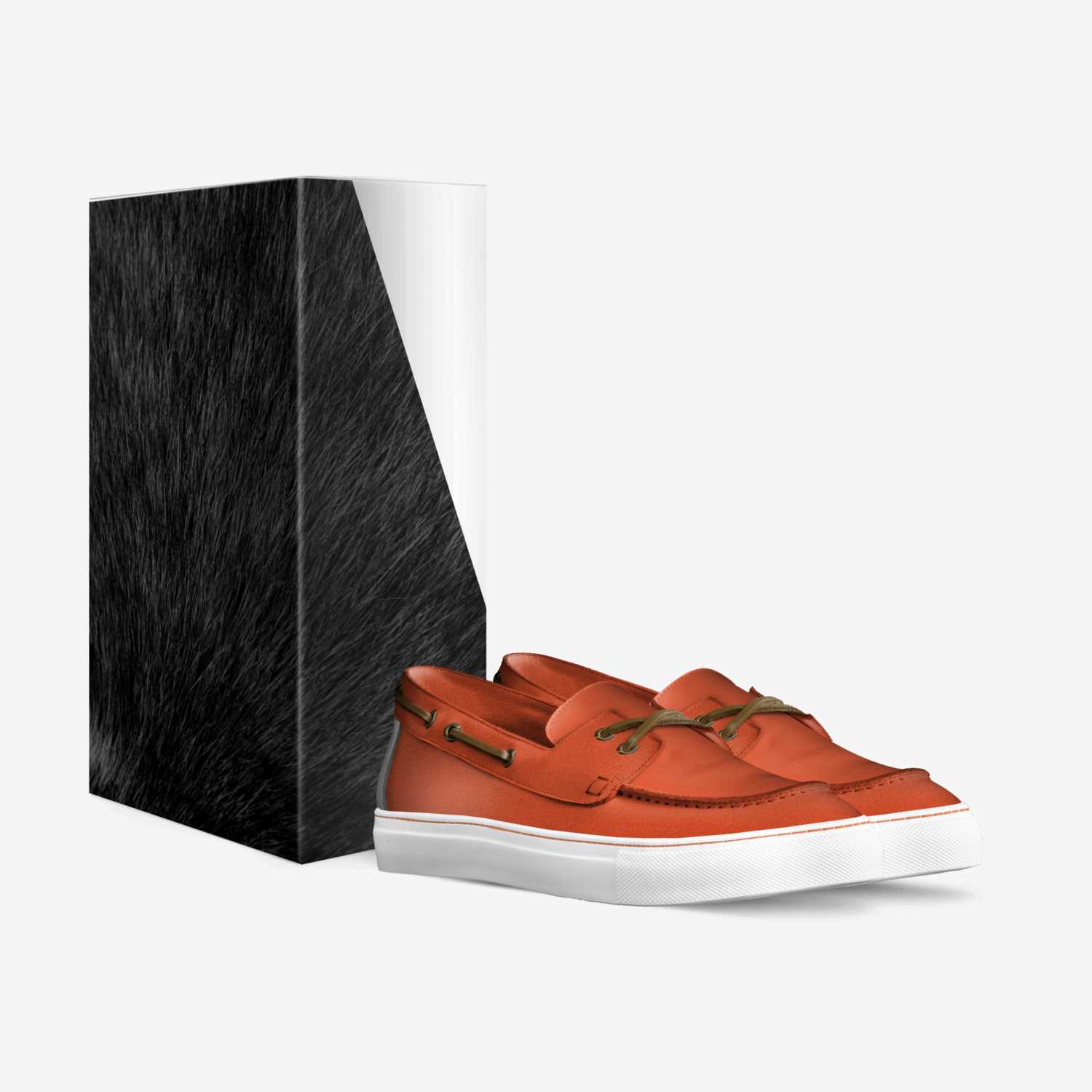 Corgi custom made in Italy shoes by Jordan Aschwege | Box view