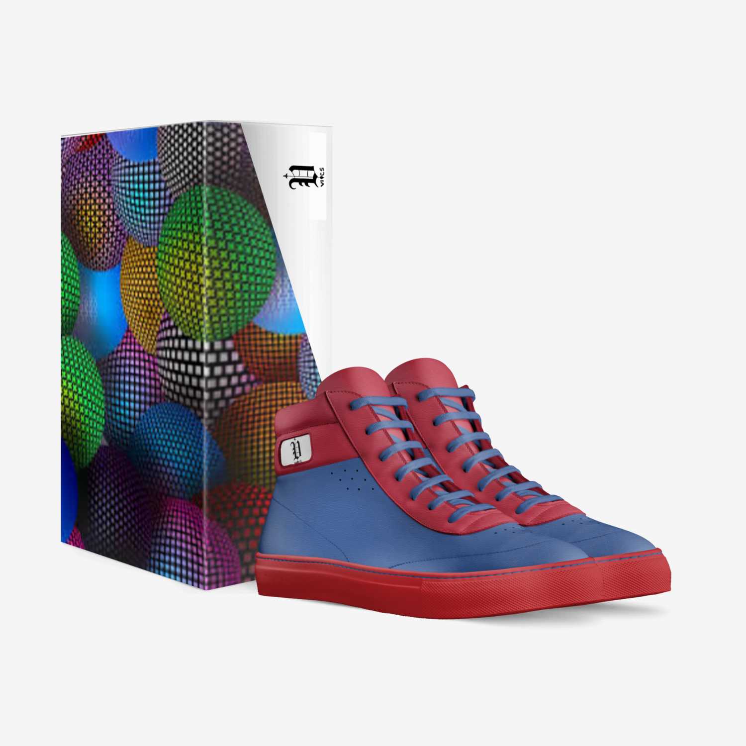 Vics 3d custom made in Italy shoes by Brayden Murphy | Box view