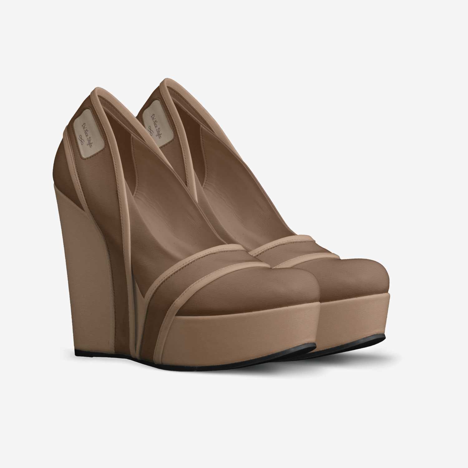 De'Nice Stylz custom made in Italy shoes by Natasha Robinson | Double view
