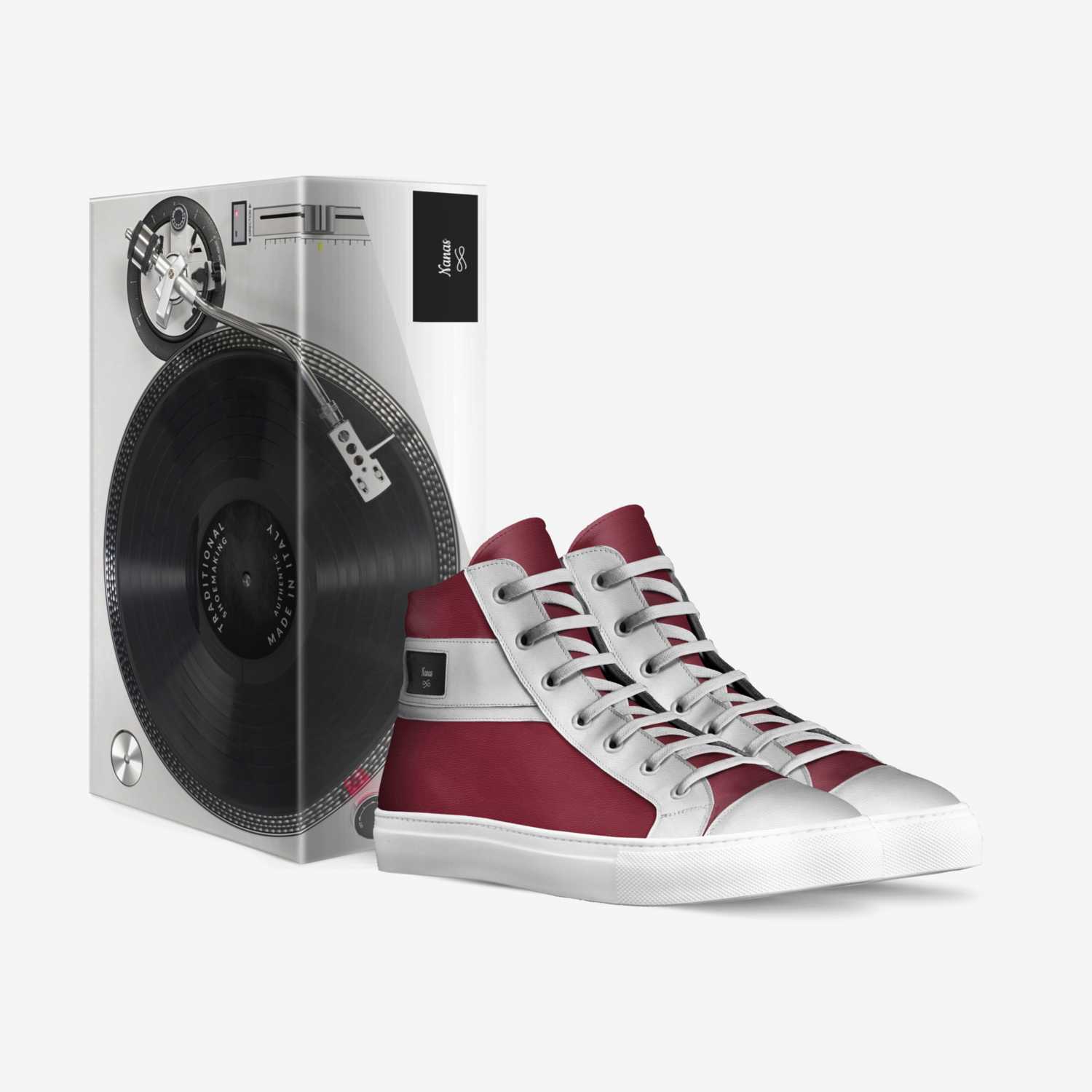 Nanas custom made in Italy shoes by Rydian Collen | Box view
