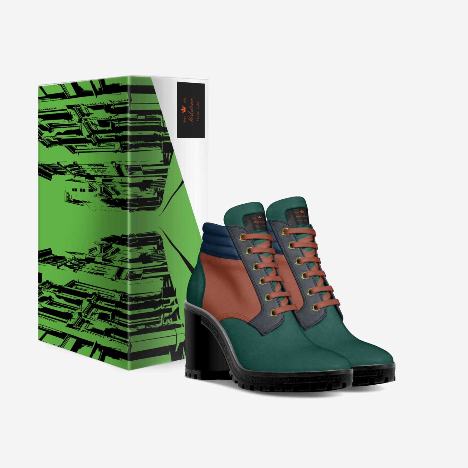 Miskatonic for Her custom made in Italy shoes by C. Cruz | Box view