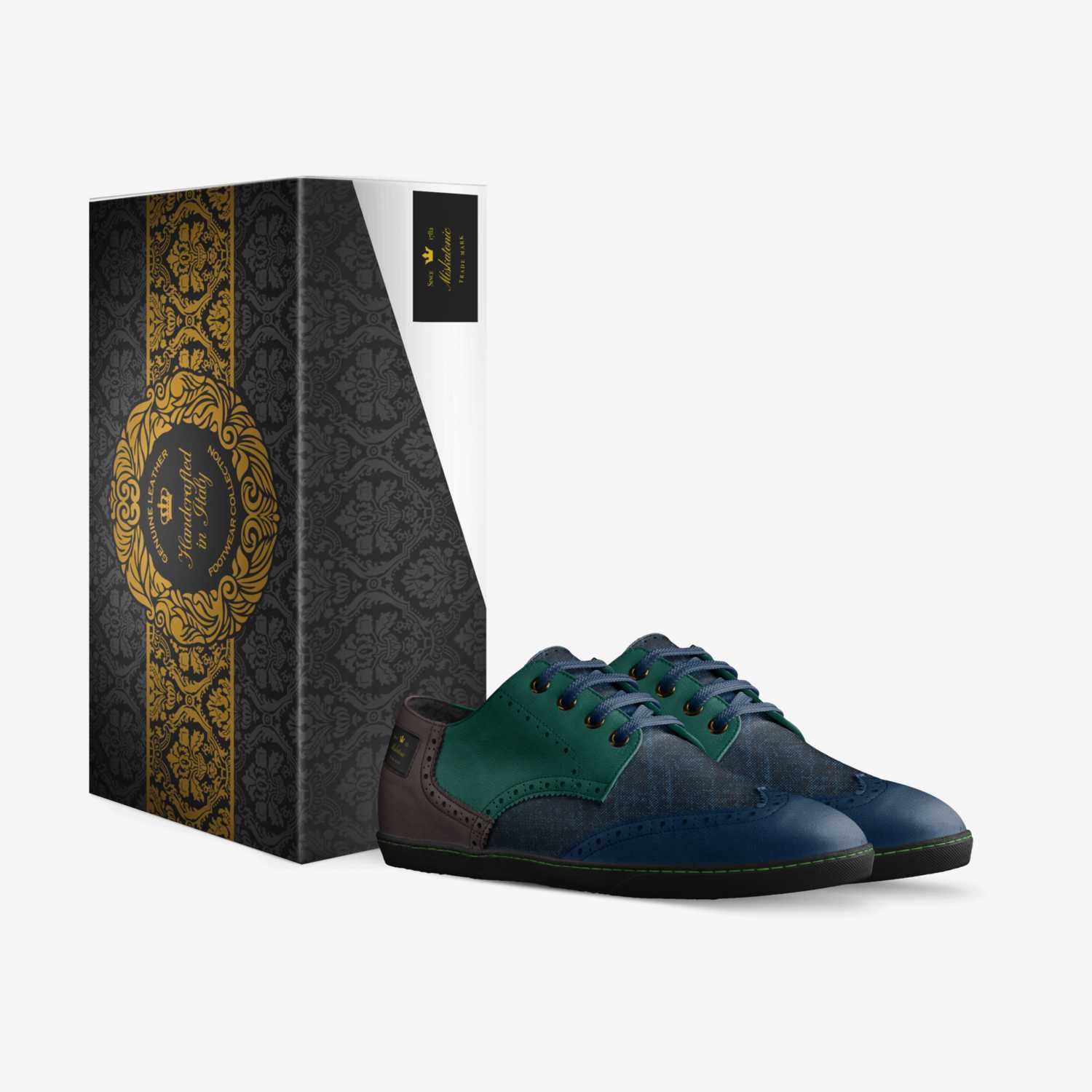 Miskatonic custom made in Italy shoes by C. Cruz | Box view