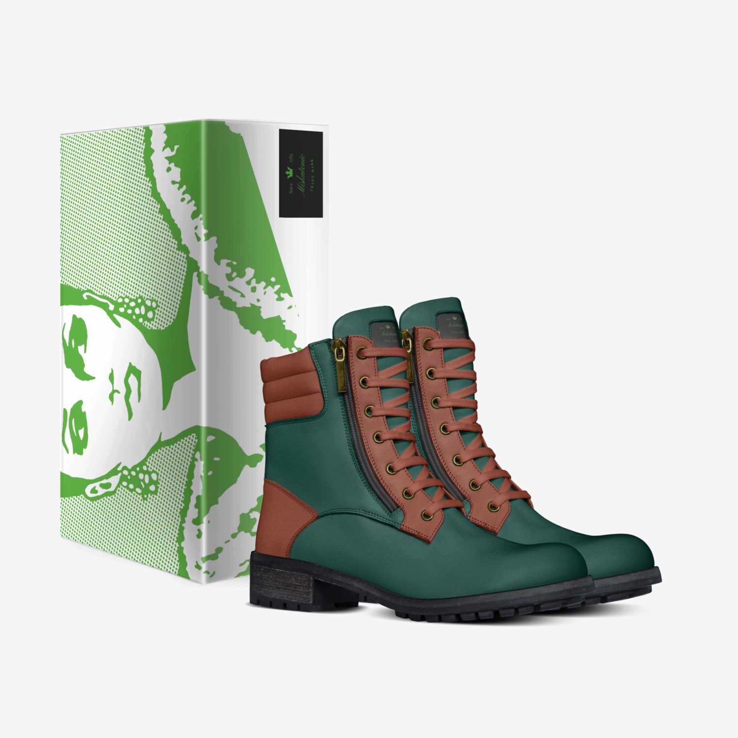 Quiche custom made in Italy shoes by C. Cruz | Box view