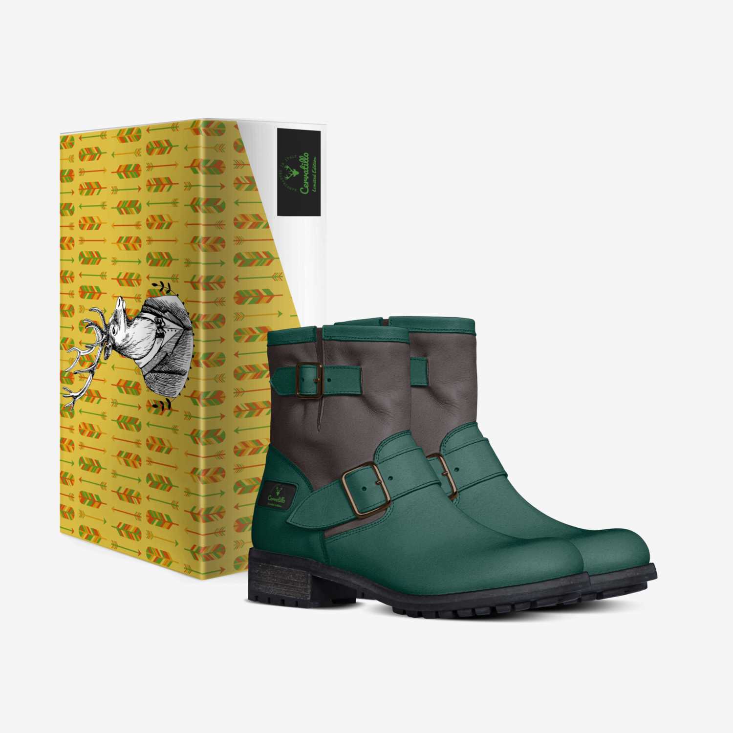 Cervatillo custom made in Italy shoes by C. Cruz | Box view