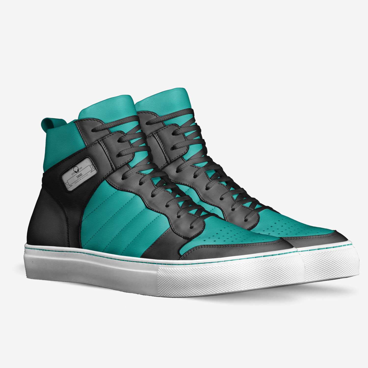 Swag custom made in Italy shoes by Ashagre Fonder | Double view