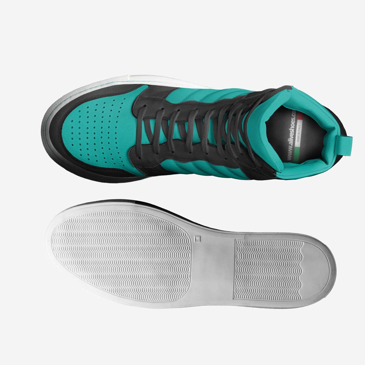 Swag custom made in Italy shoes by Ashagre Fonder | Top view