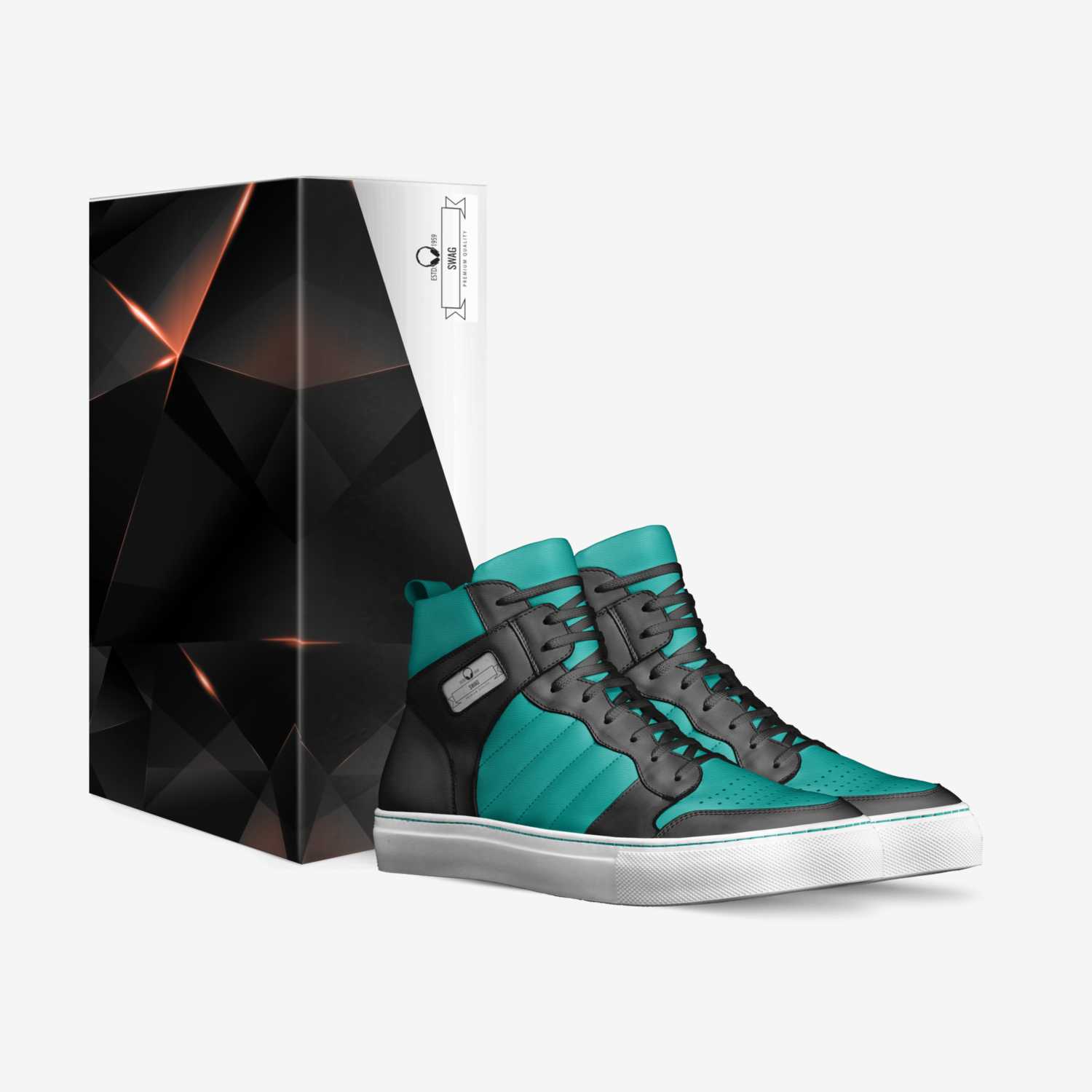 Swag custom made in Italy shoes by Ashagre Fonder | Box view