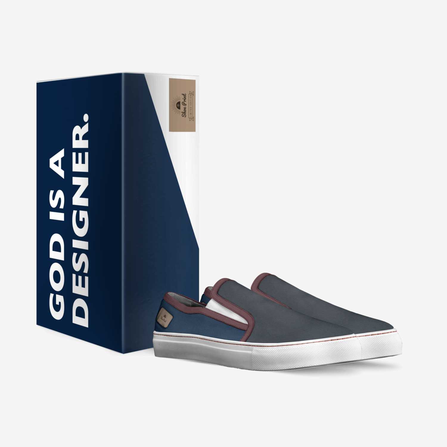 Shoe Print custom made in Italy shoes by Paulina Quevedo | Box view