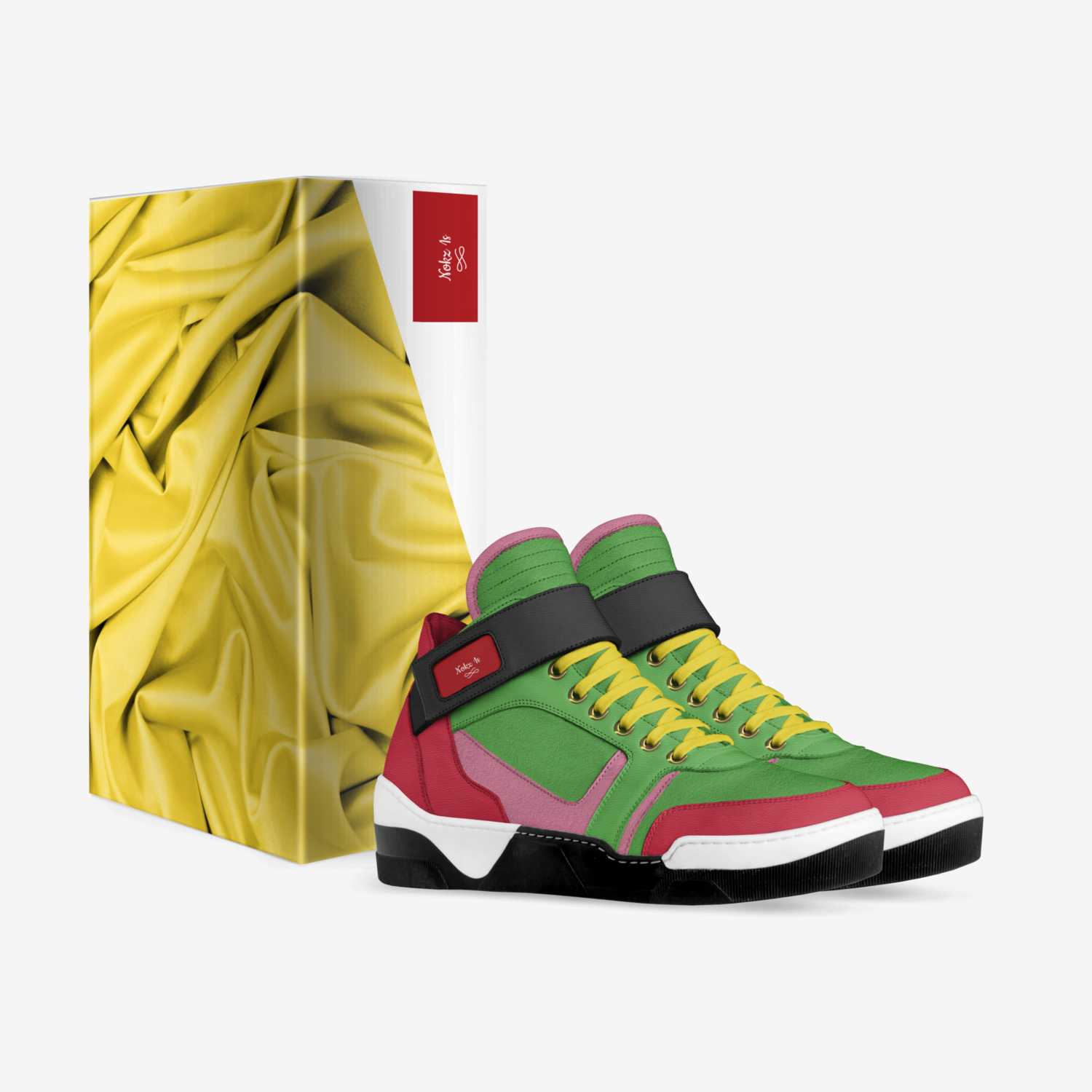 Nokz 1s custom made in Italy shoes by Nokwanda Legoabe | Box view