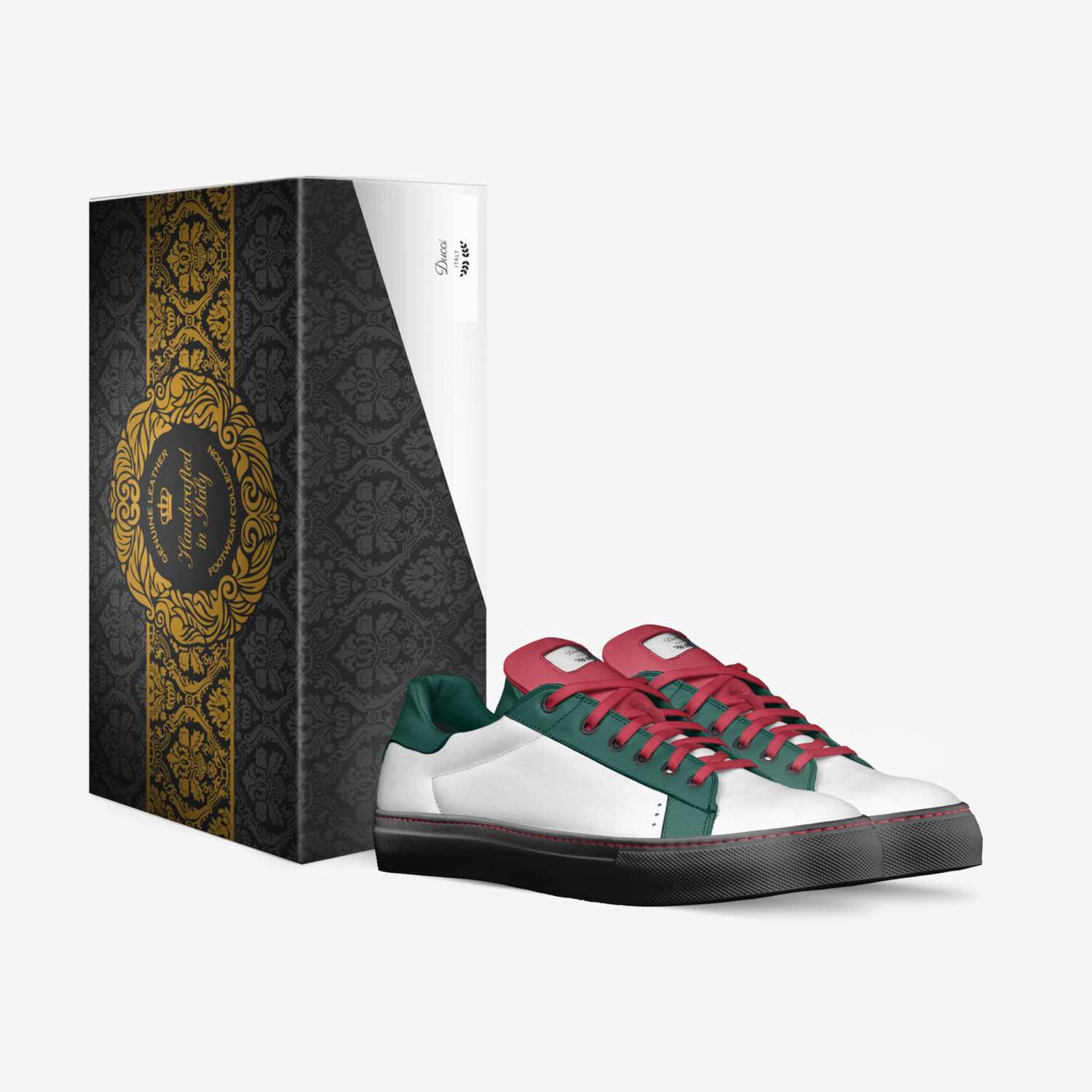 Ducci custom made in Italy shoes by Harrison Gryfe | Box view