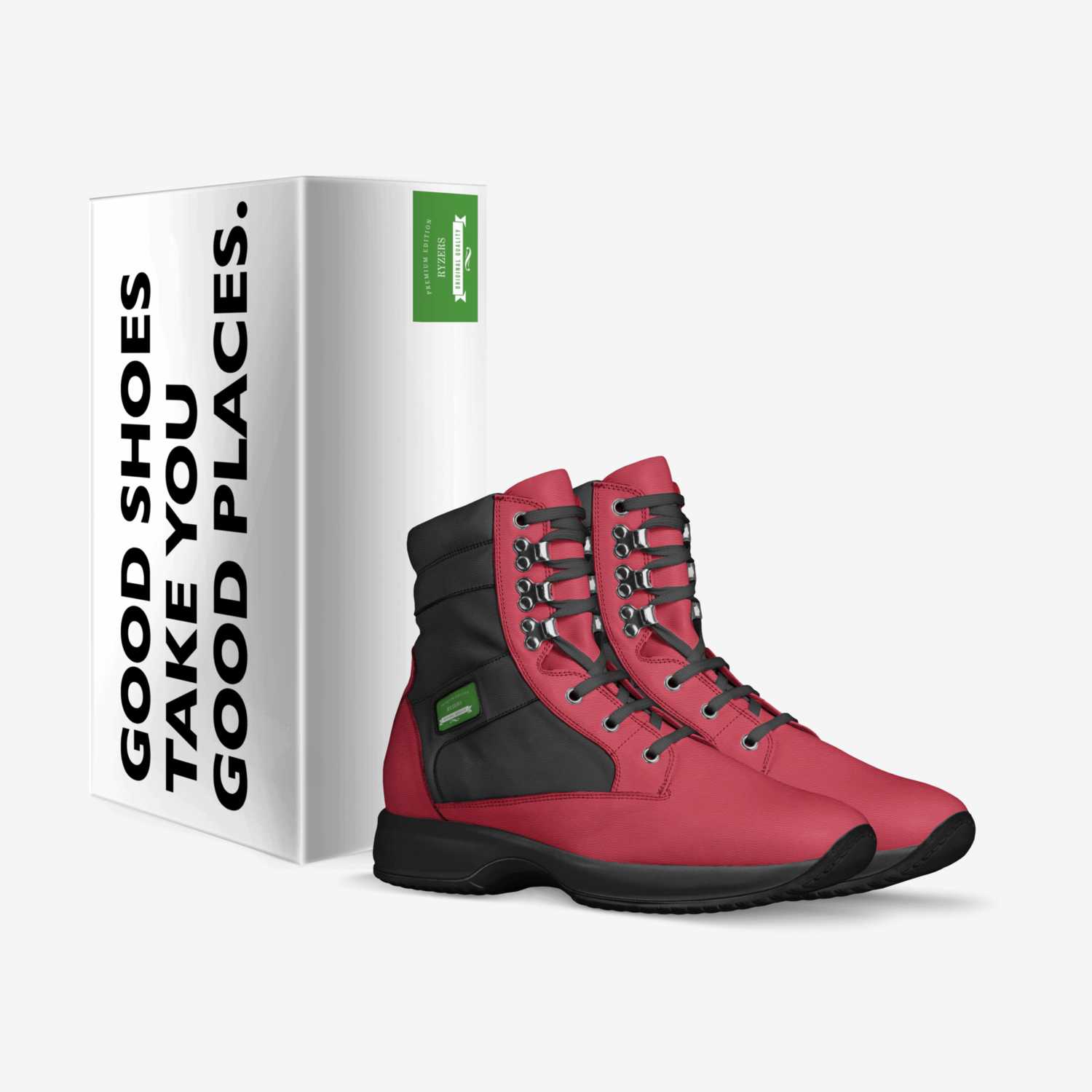 Ryzers custom made in Italy shoes by Rylynn | Box view