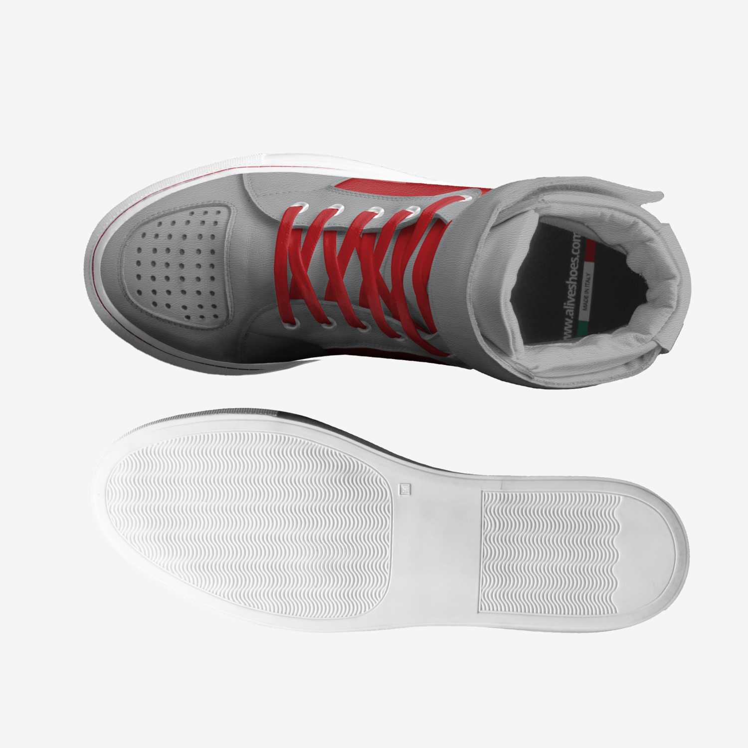Edge custom made in Italy shoes by Jaycen Glancy | Top view
