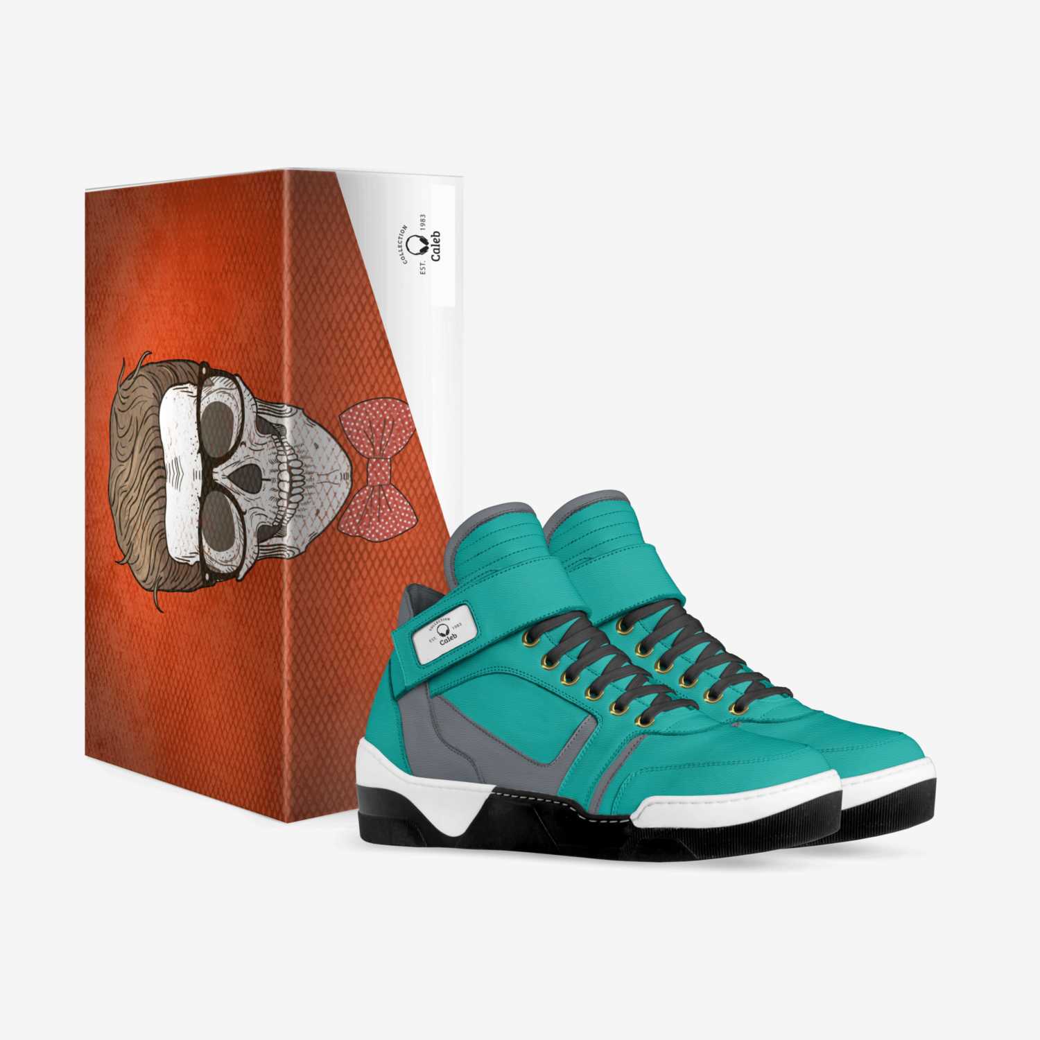 Vape custom made in Italy shoes by Vapeking345 | Box view
