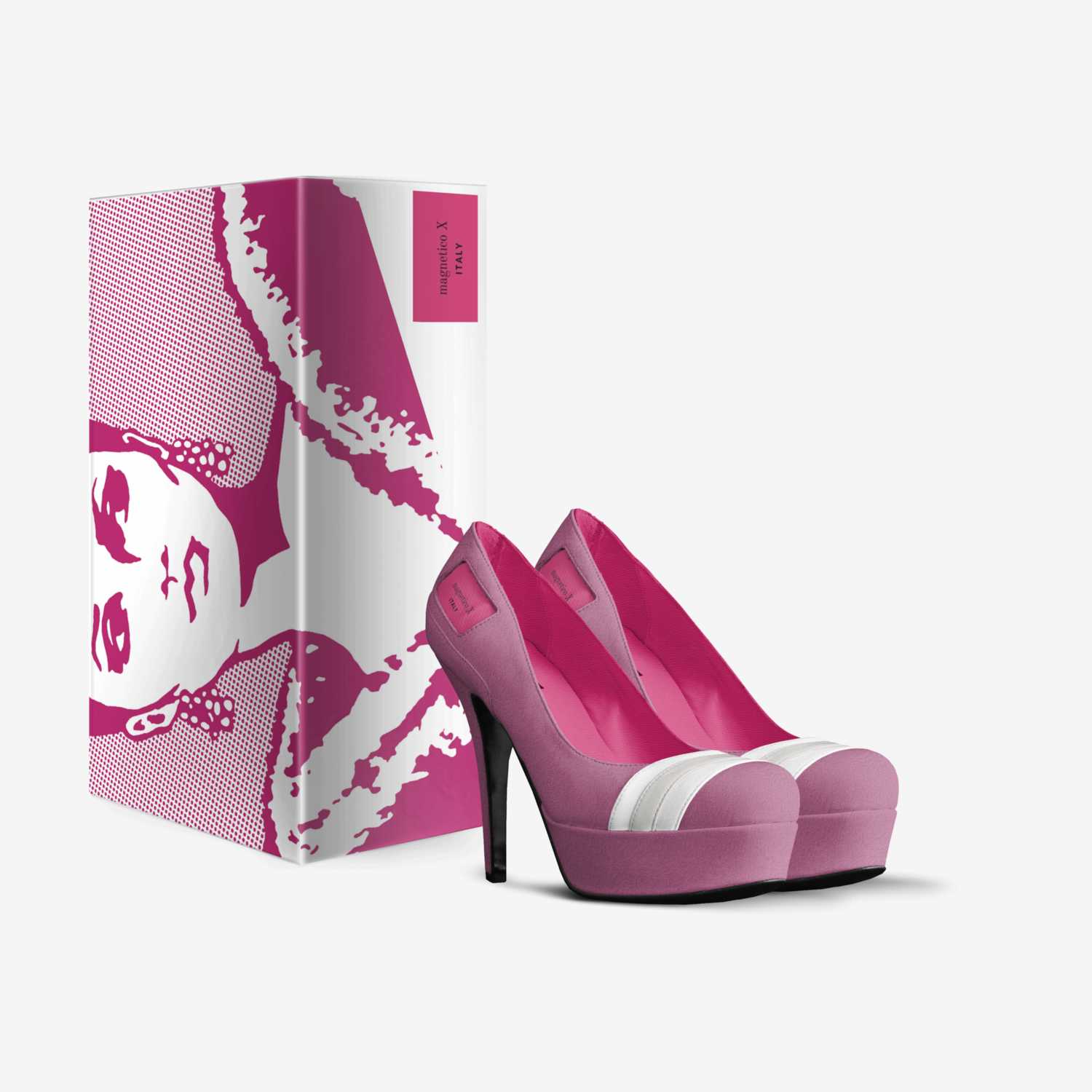 magnetico X custom made in Italy shoes by Jesús Sandoval | Box view