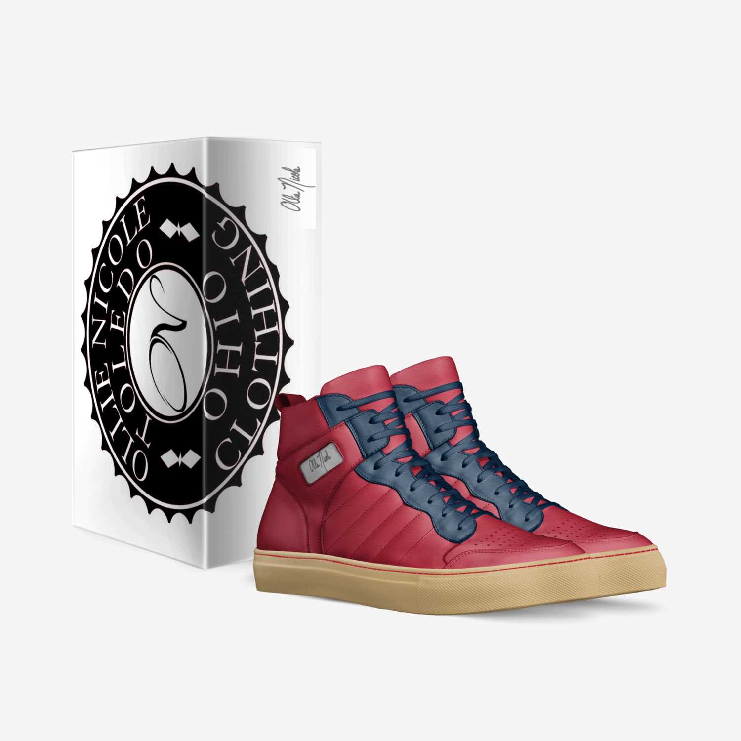 ON Grind custom made in Italy shoes by Ollie Nicole | Box view