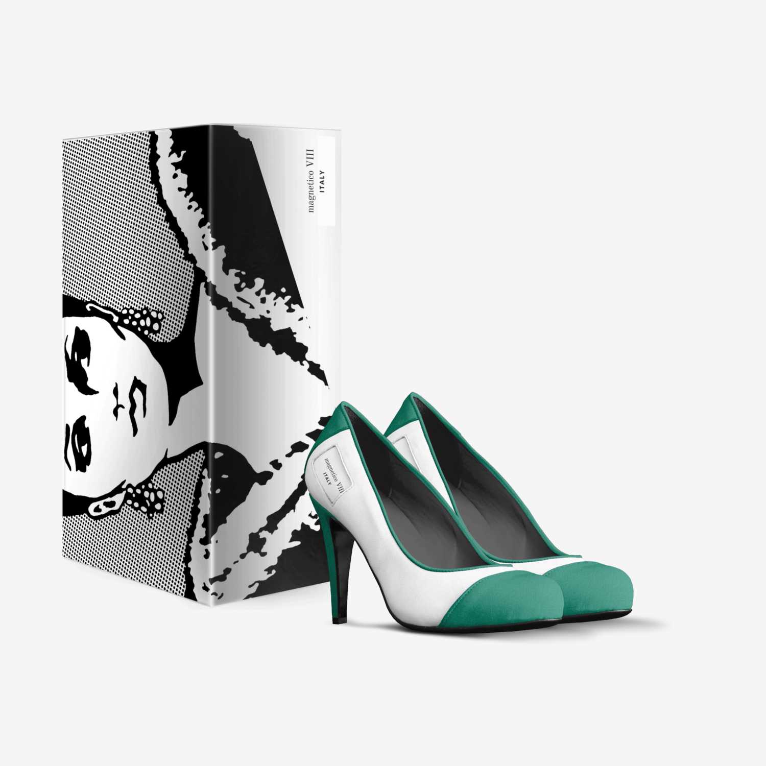 magnetico VIII custom made in Italy shoes by Jesús Sandoval | Box view