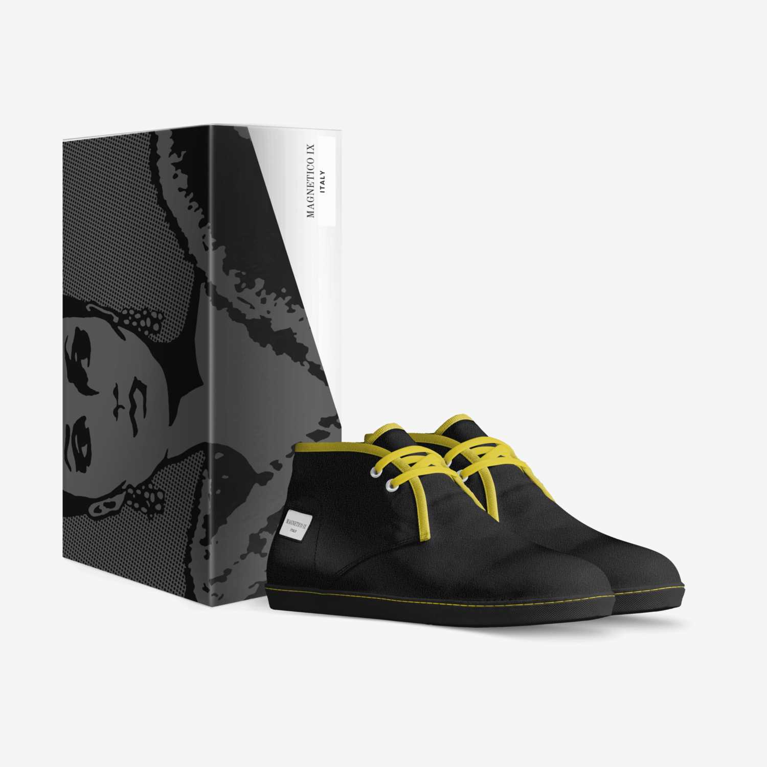 MAGNETICO IX custom made in Italy shoes by Jesús Sandoval | Box view