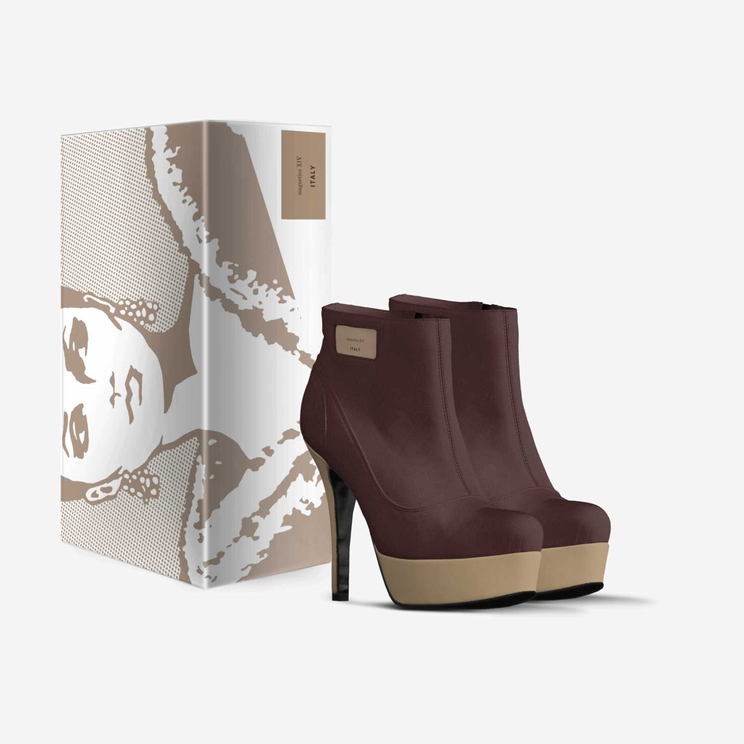 magnetico XIV custom made in Italy shoes by Jesús Sandoval | Box view