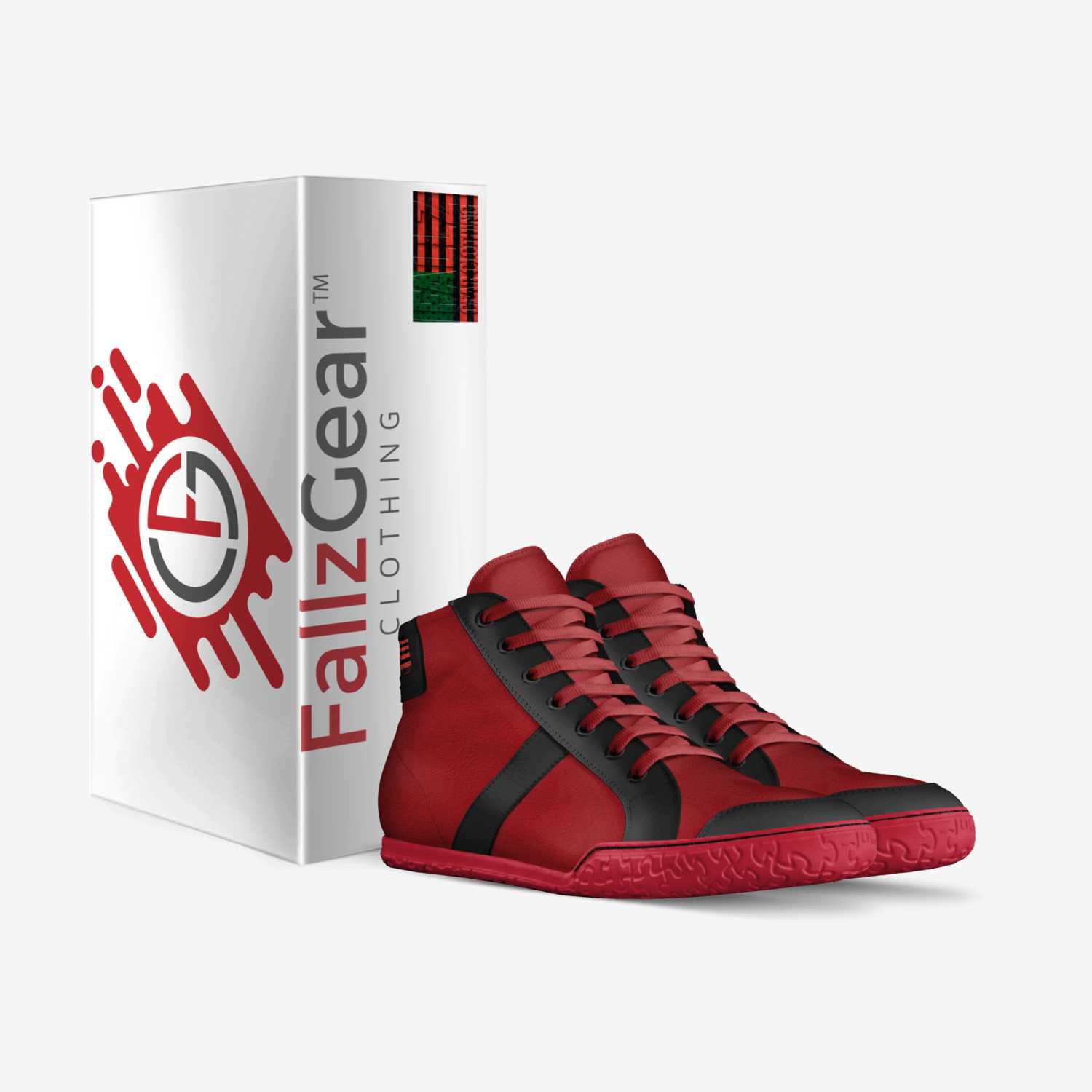 Fallz Gear- HuhMan custom made in Italy shoes by Fallz Gear | Box view