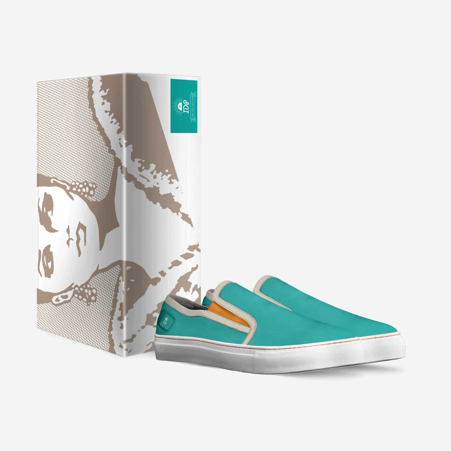 IDP custom made in Italy shoes by Imani Pascall | Box view