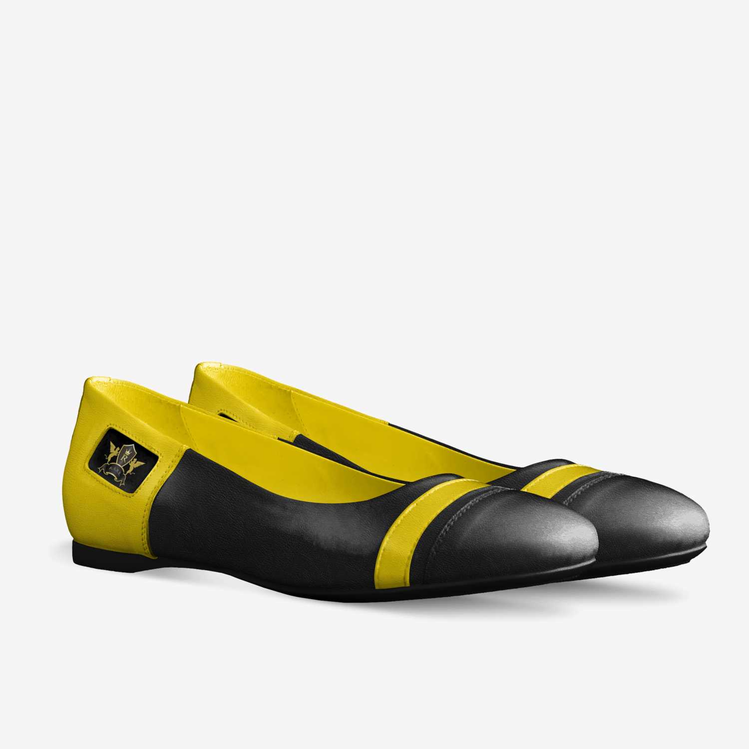 SUNFLOWER custom made in Italy shoes by John A. Annan | Double view