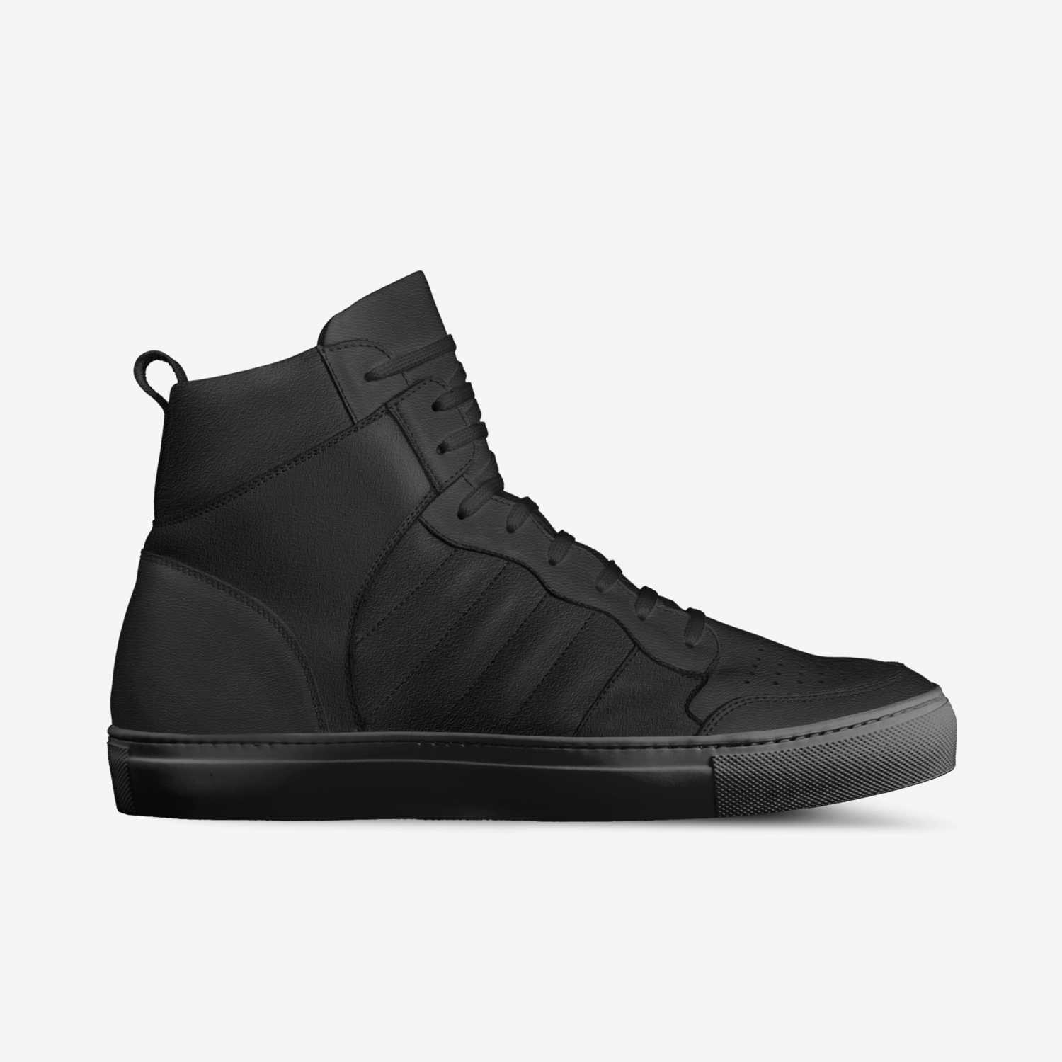 Happy Birthday custom made in Italy shoes by Jeremy Urbach | Side view