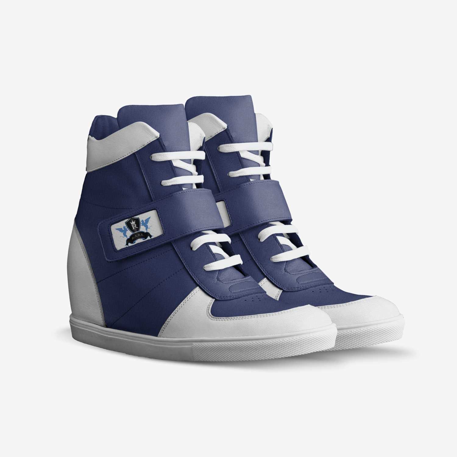 DENIM WOMEN custom made in Italy shoes by John A. Annan | Double view
