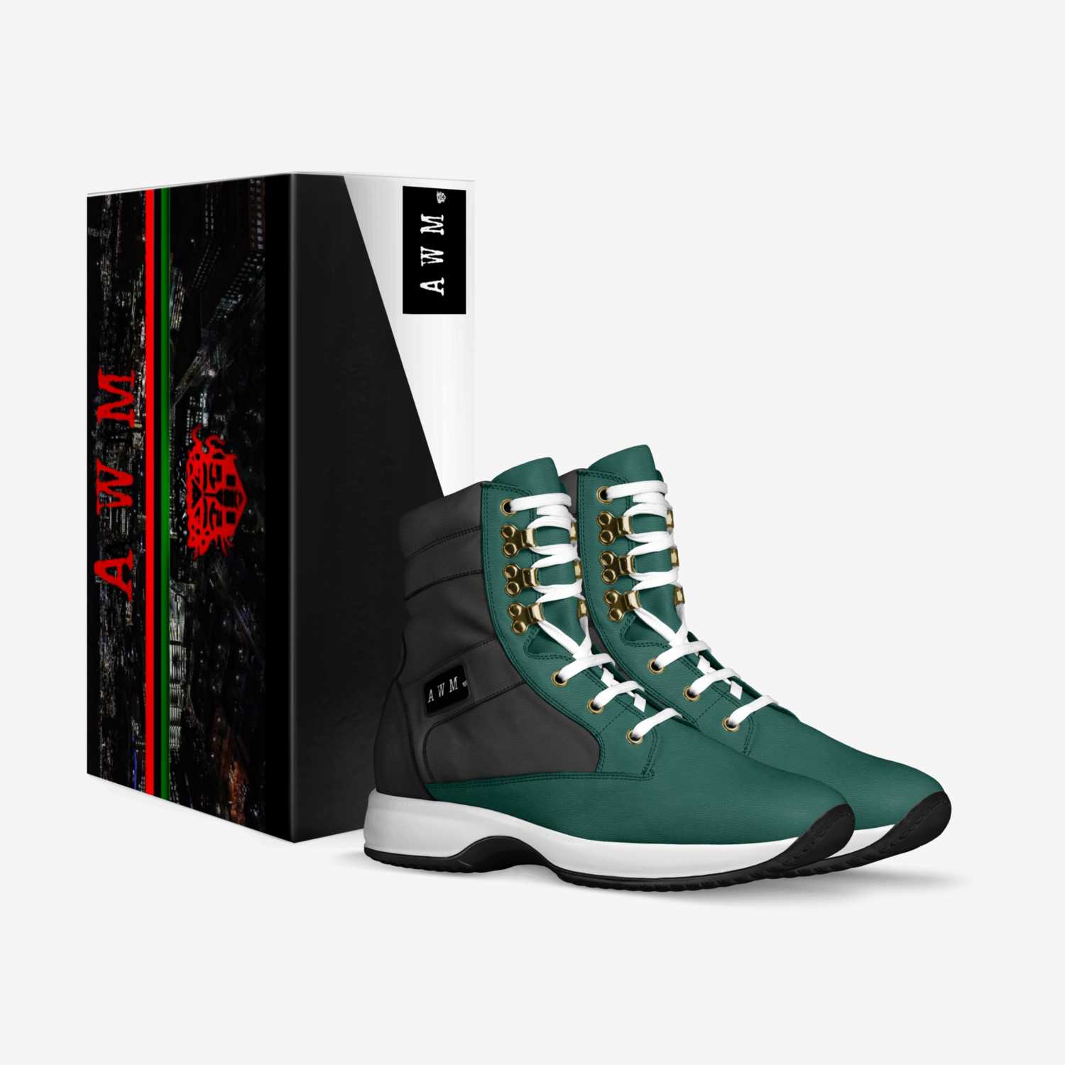 AWM custom made in Italy shoes by African War Mask | Box view