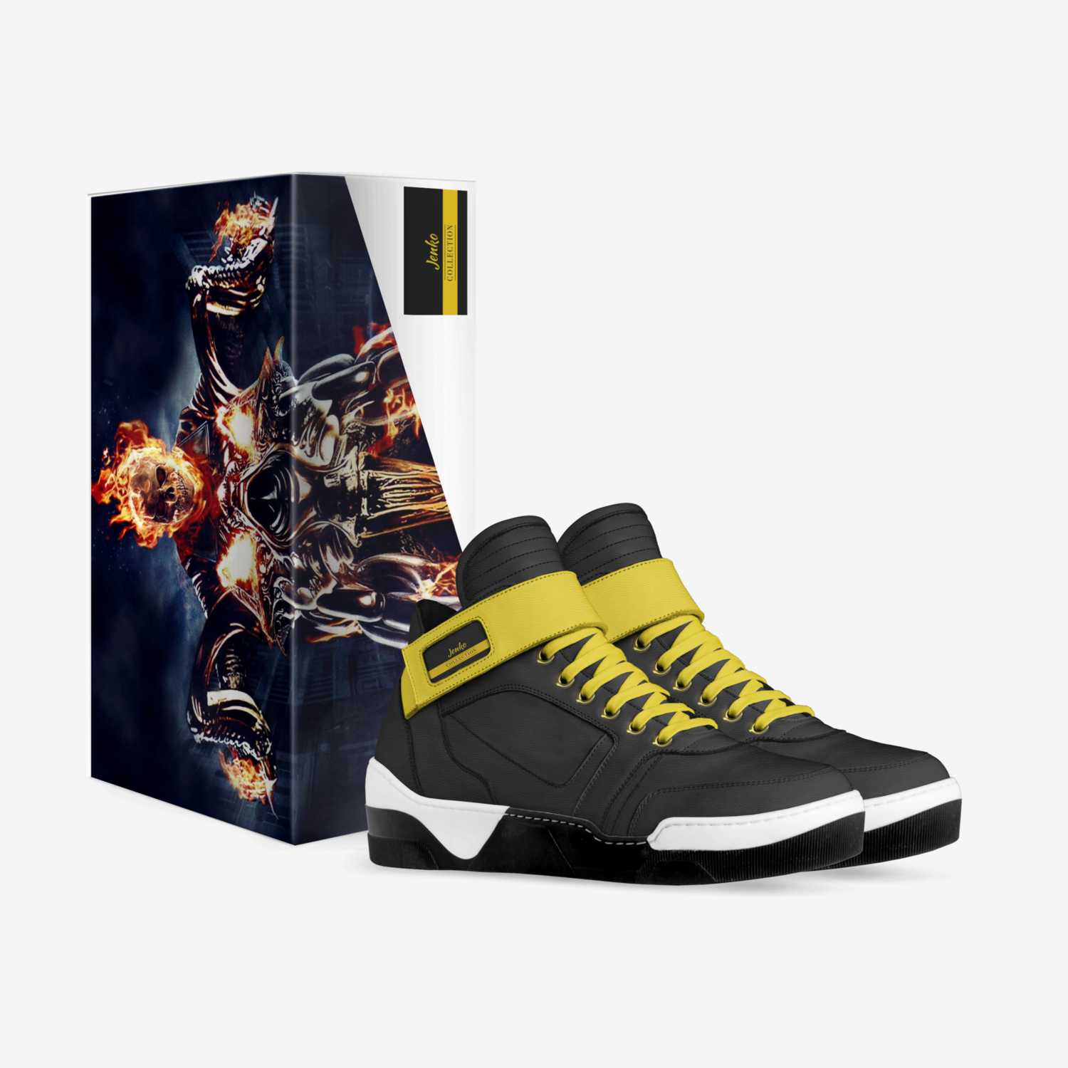 Jenko custom made in Italy shoes by Eyoel Alebachew | Box view