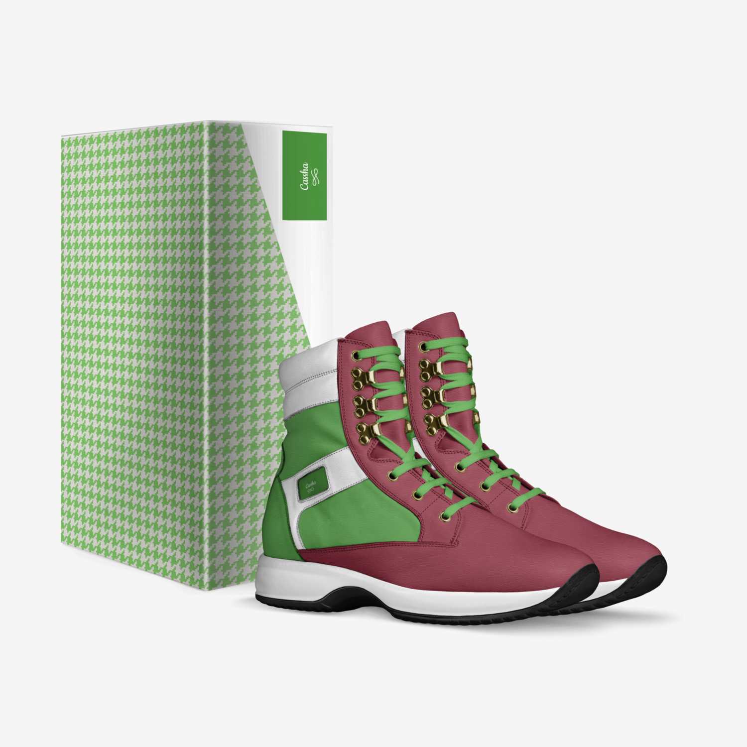 Cassha custom made in Italy shoes by Lafrances O'Neal | Box view