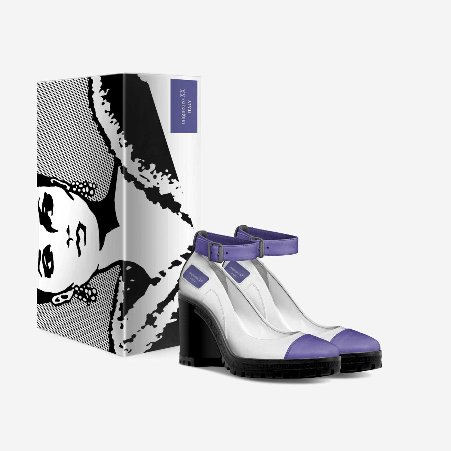 magnetico XX custom made in Italy shoes by Jesús Sandoval | Box view