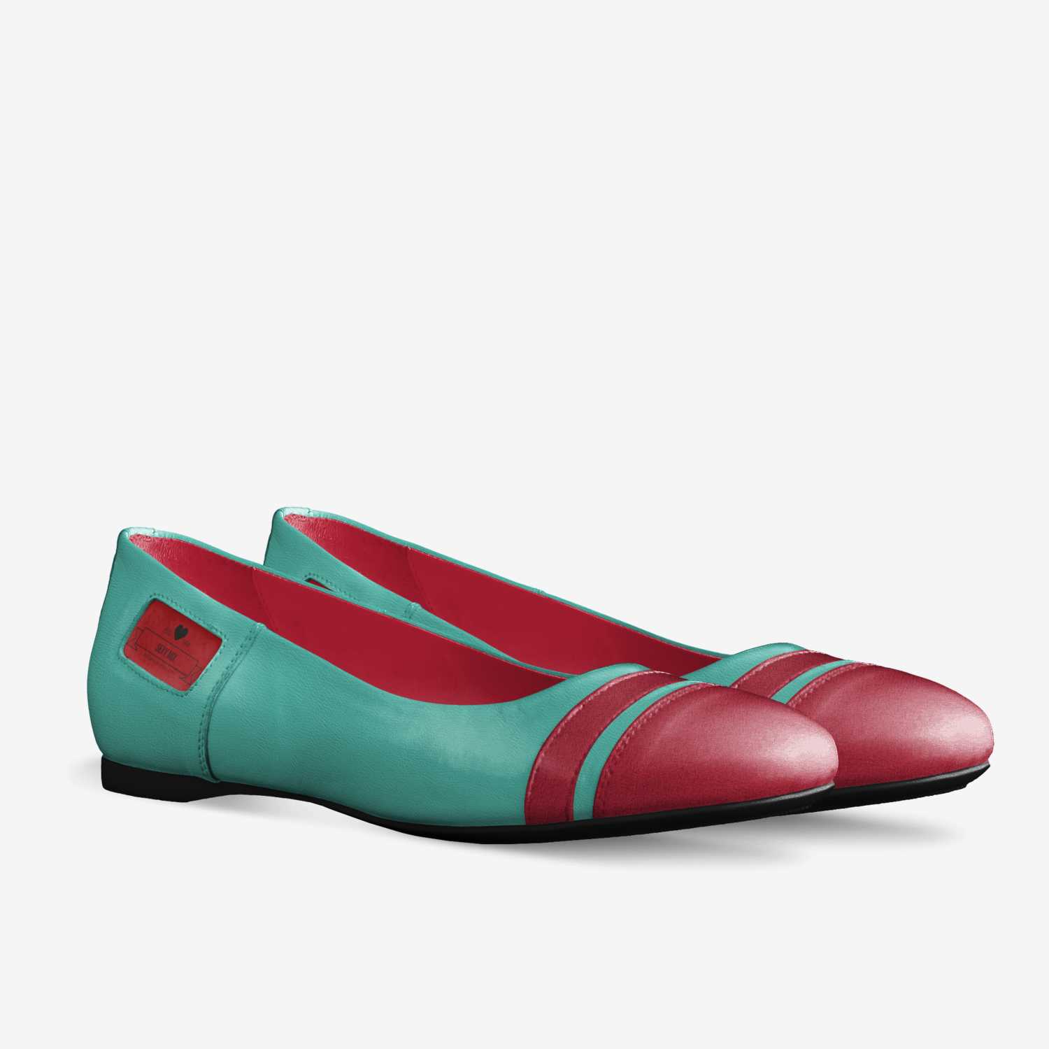 Sexy Mix custom made in Italy shoes by Natasha Robinson | Double view