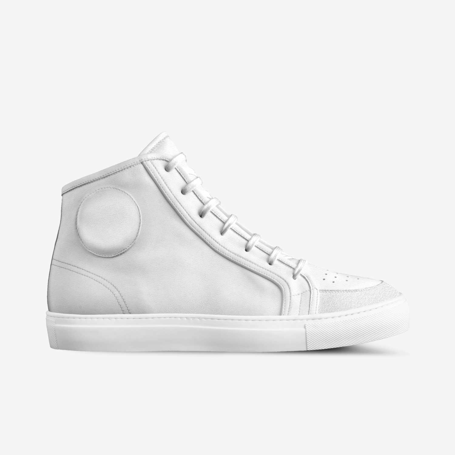 Happy Birthday custom made in Italy shoes by Jeremy Urbach | Side view