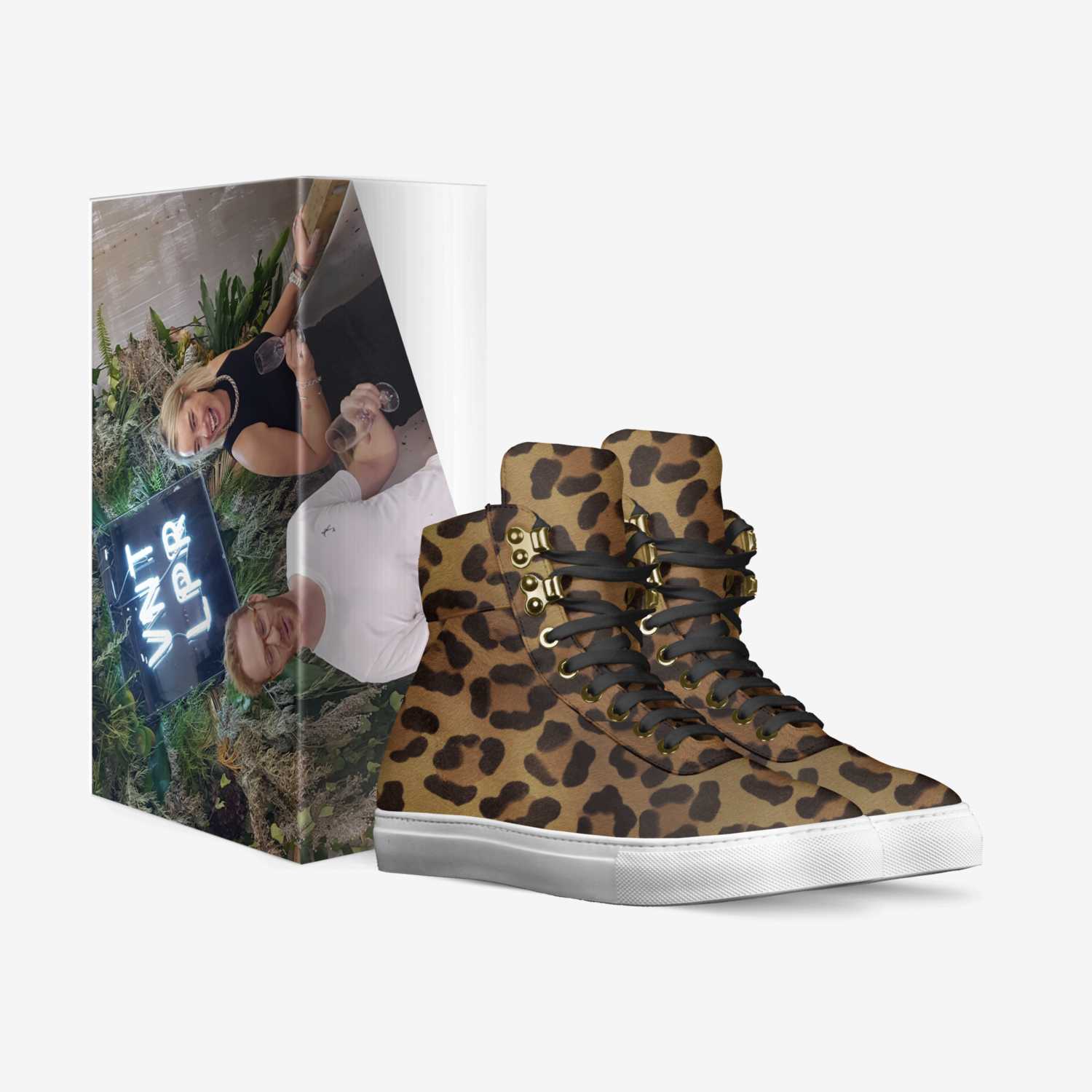 Happy Birthday custom made in Italy shoes by Jeremy Urbach | Box view