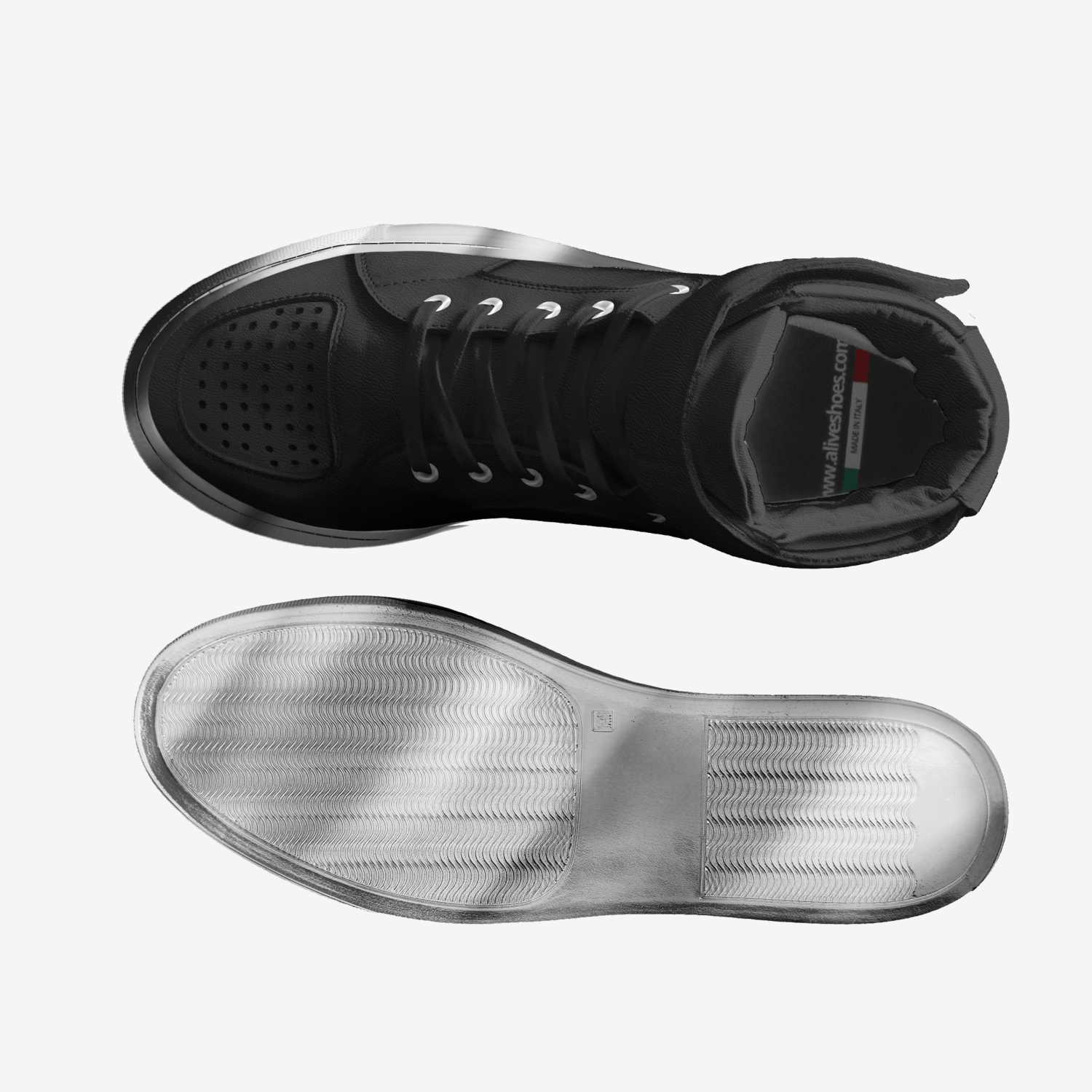 Beastmode black leather sneakers These Marshawn Lynch Sneakers Come with a Microchip That  main image 2