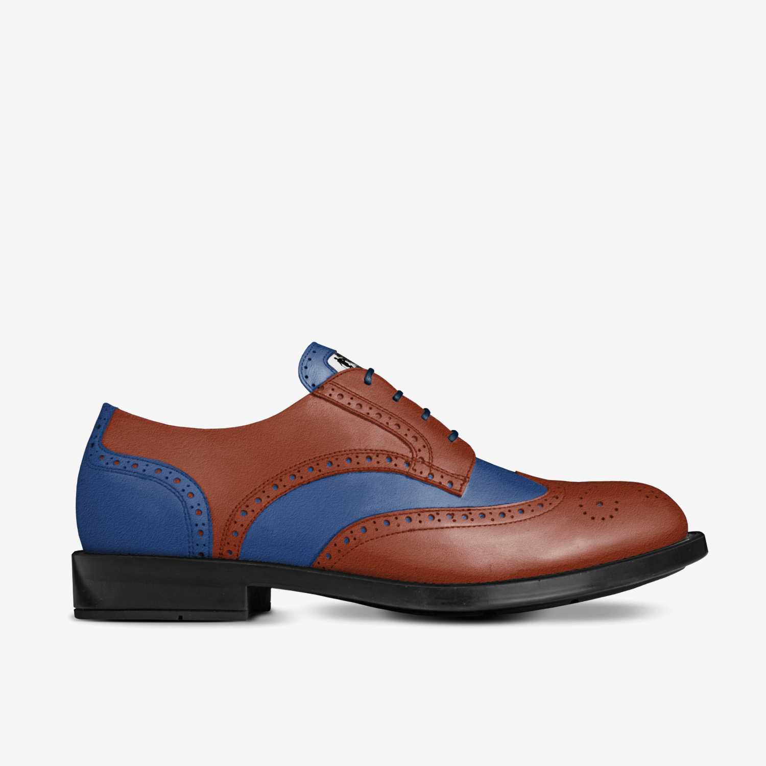 walk with style custom made in Italy shoes by Nathaniel Johnson | Side view