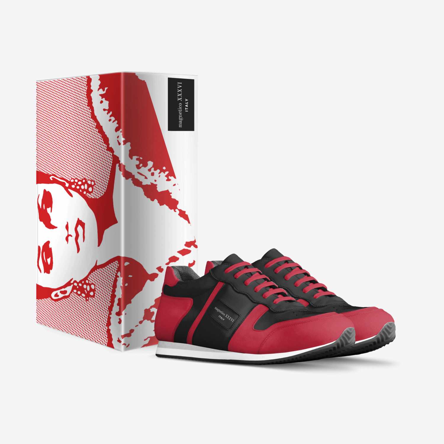 magnetico XXXVI custom made in Italy shoes by Jesús Sandoval | Box view