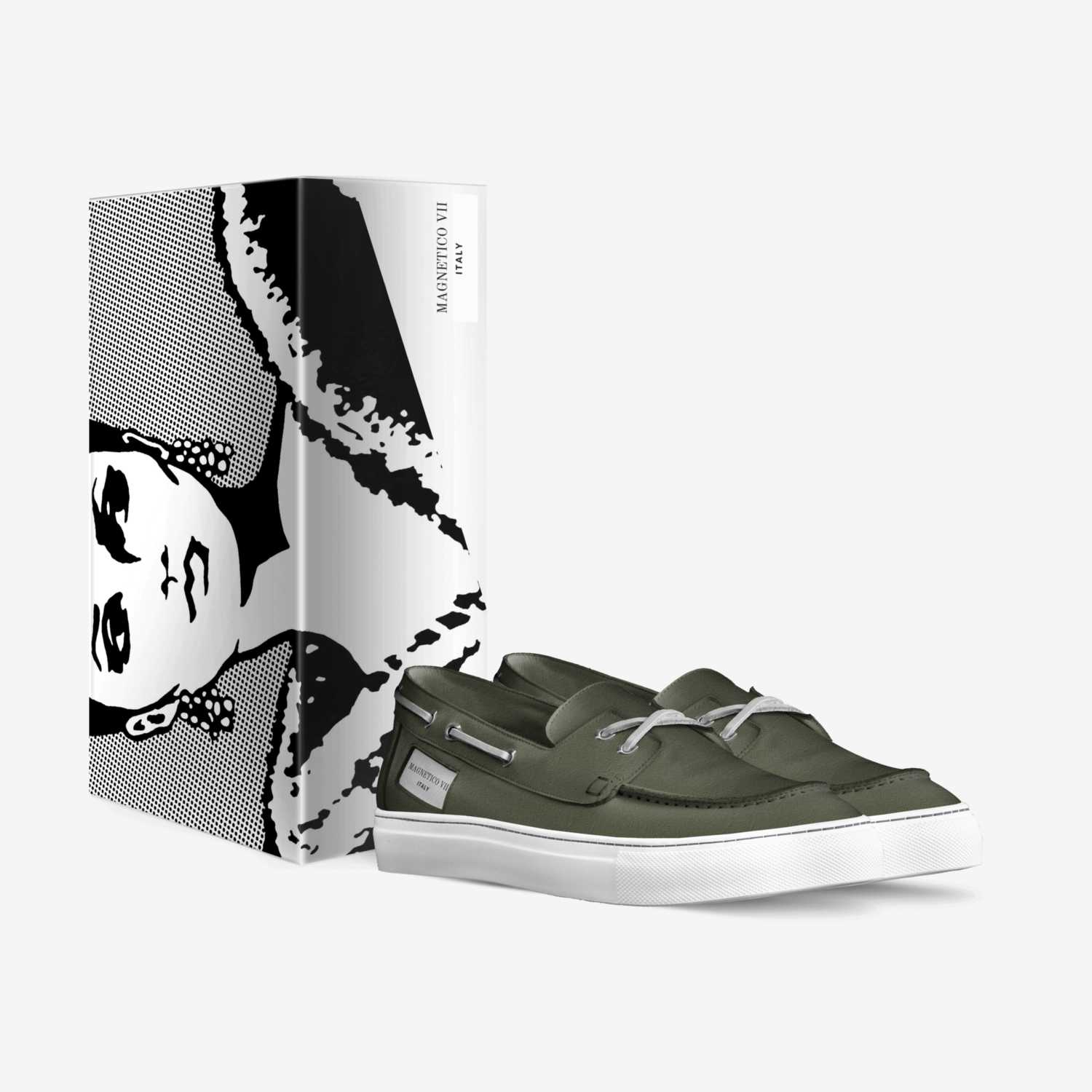 MAGNETICO VII custom made in Italy shoes by Jesús Sandoval | Box view