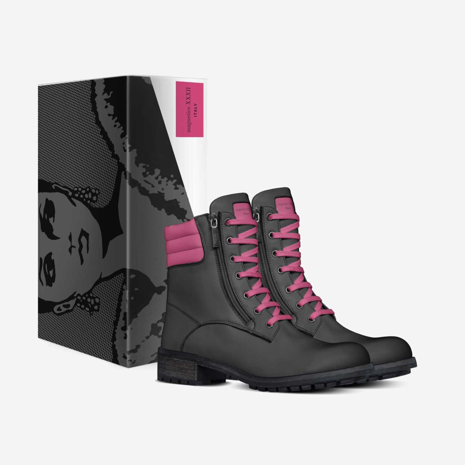 magnetico XXXII custom made in Italy shoes by Jesús Sandoval | Box view