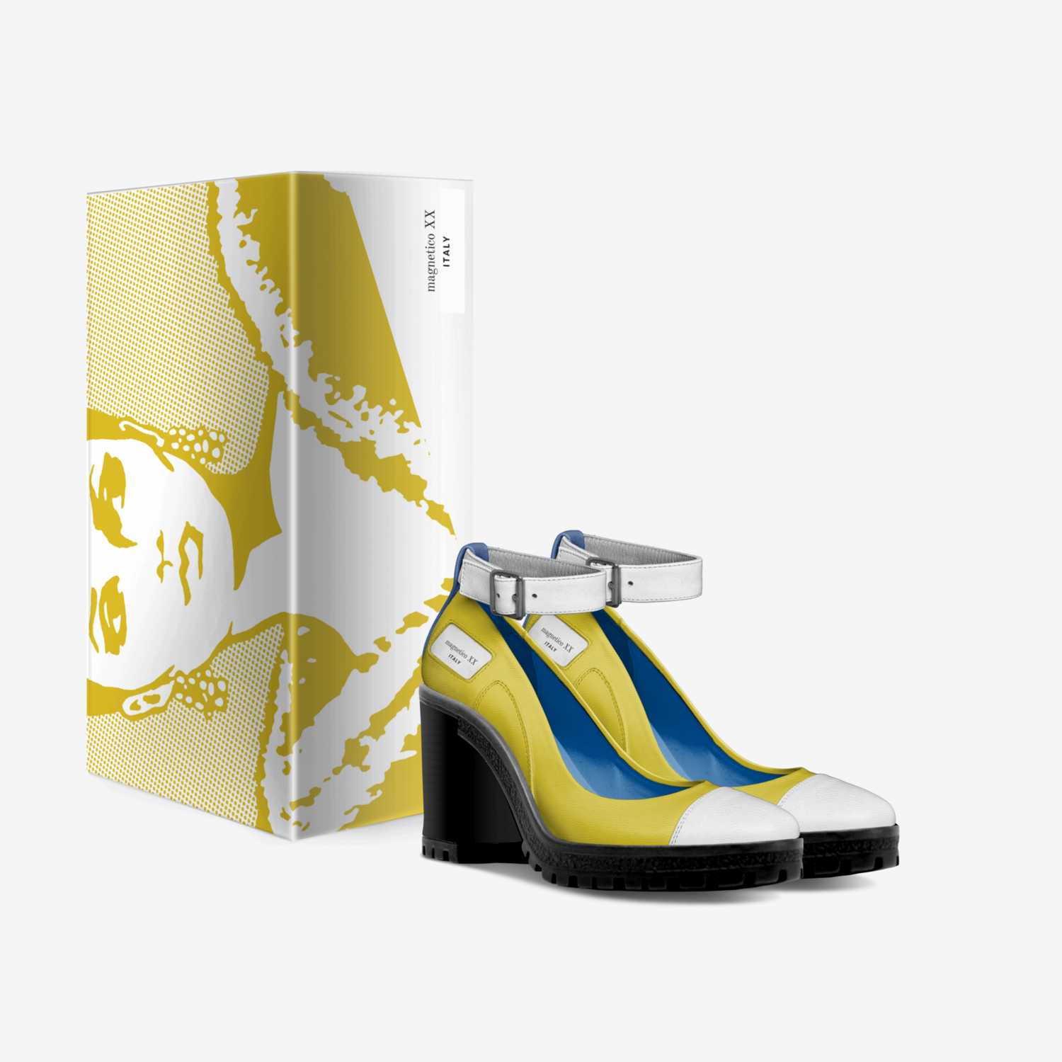 magnetico XX custom made in Italy shoes by Jesús Sandoval | Box view