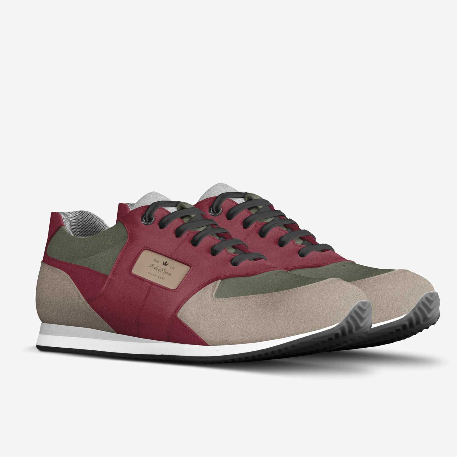 IAmPeace custom made in Italy shoes by Michale Giovanni | Double view