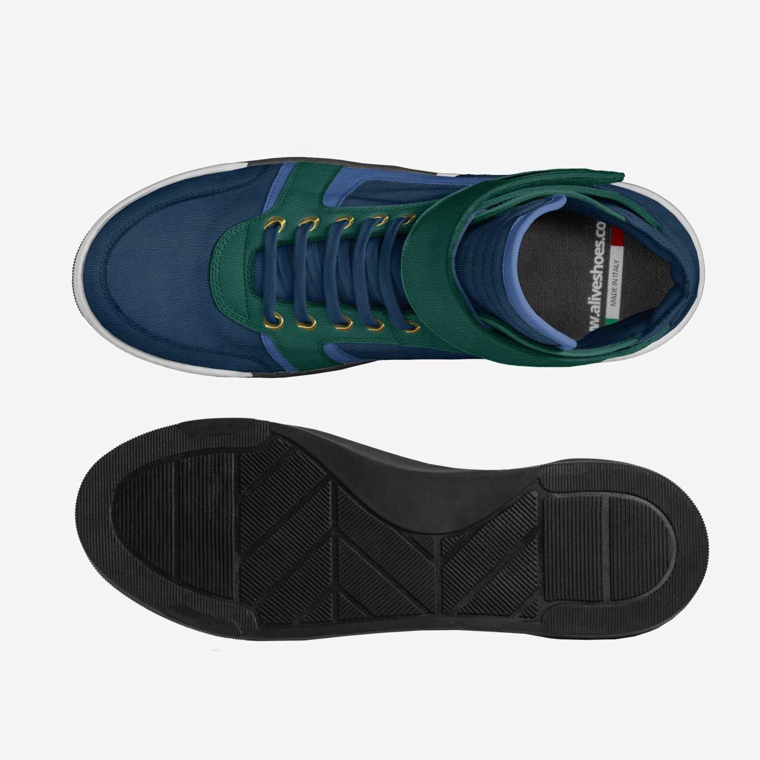 JKML custom made in Italy shoes by Steakhouseniya Jones | Top view