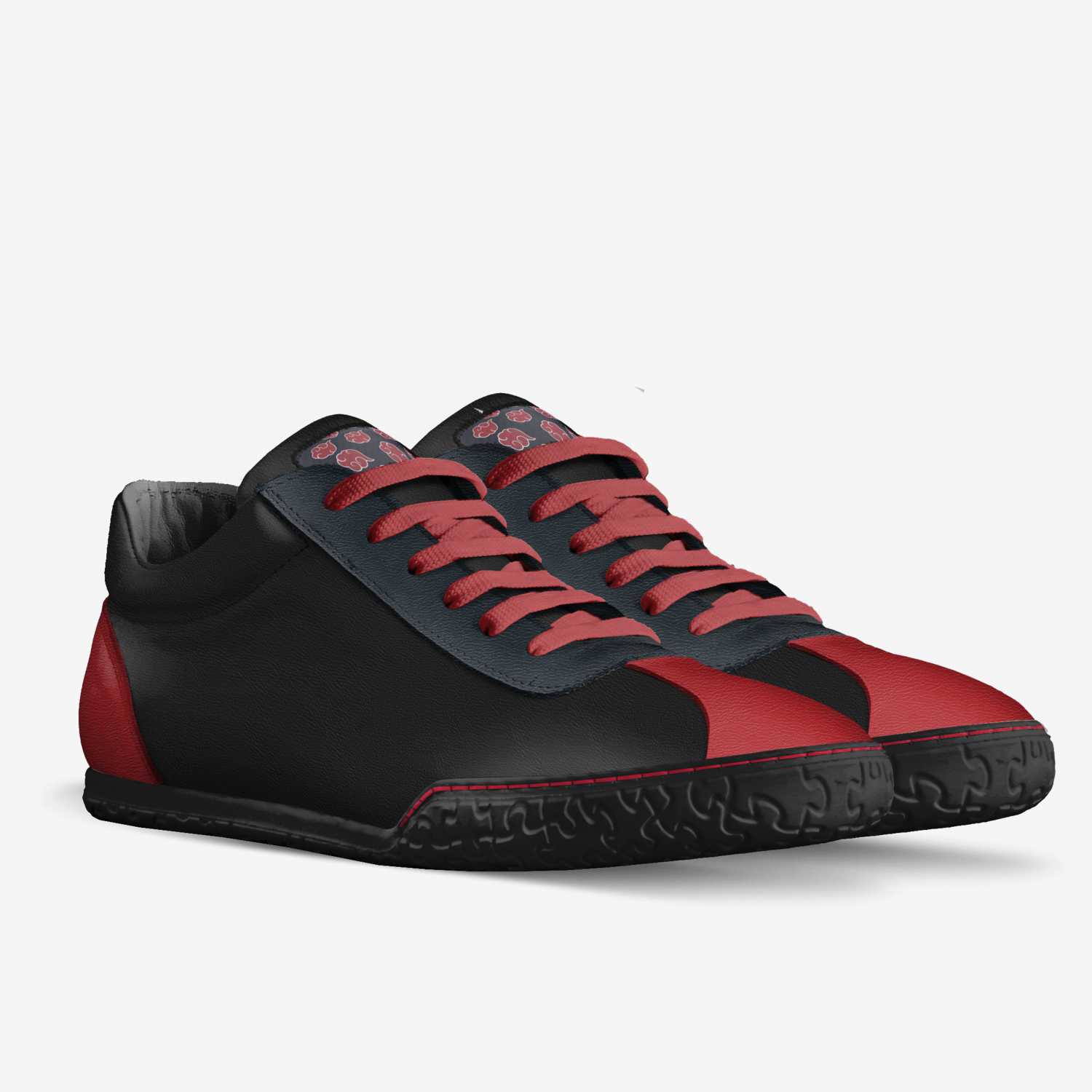 akatsuki custom made in Italy shoes by Mitchell Kattenburg Schuler | Double view
