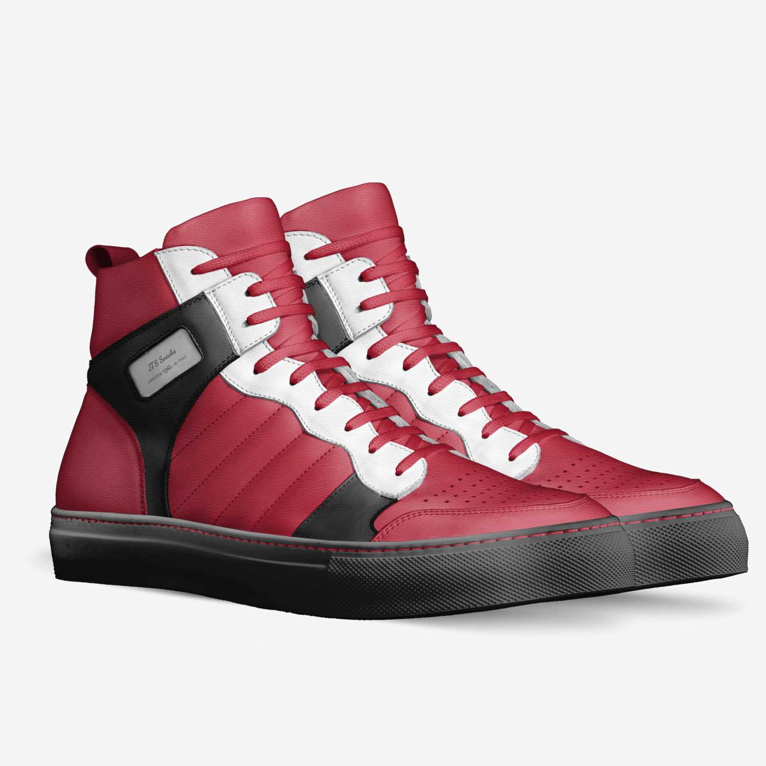 JT'S Sneaks custom made in Italy shoes by Jordan Tyler Smith | Double view