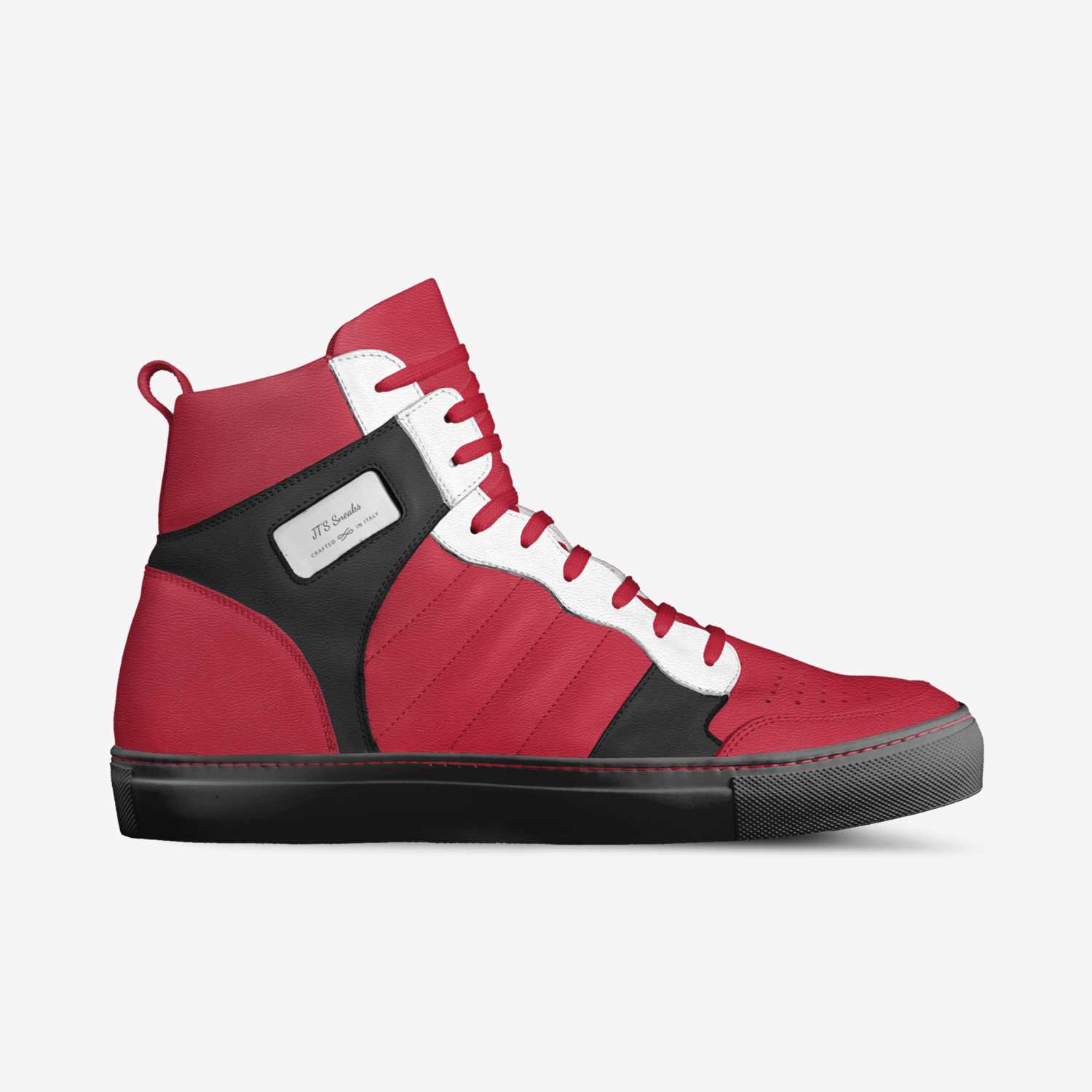 JT'S Sneaks custom made in Italy shoes by Jordan Tyler Smith | Side view
