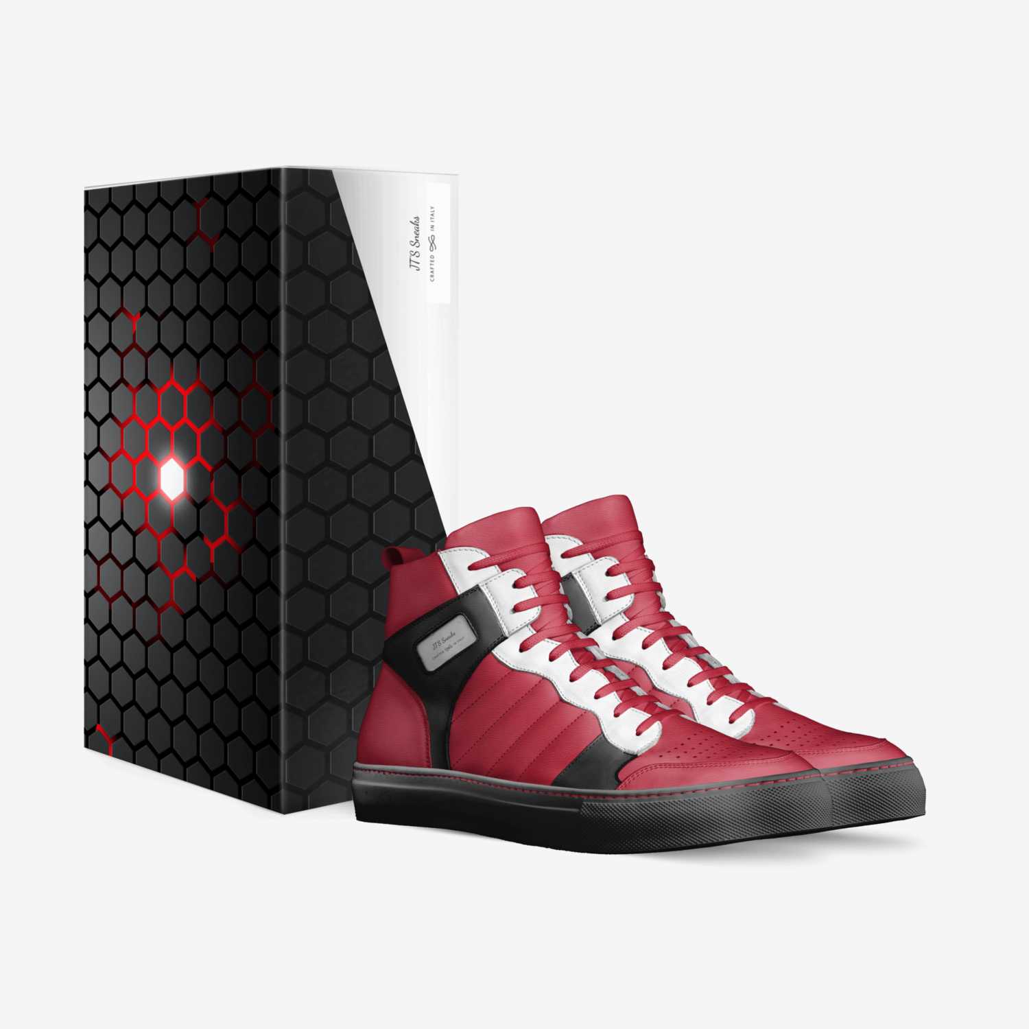 JT'S Sneaks custom made in Italy shoes by Jordan Tyler Smith | Box view