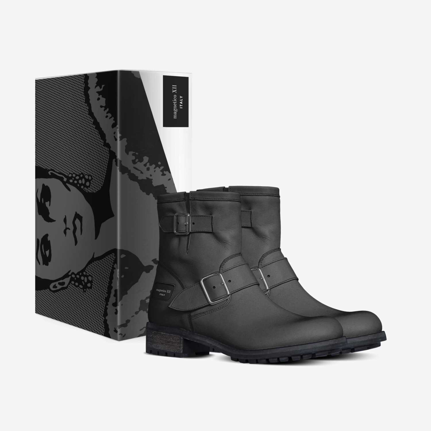 magnetico XII EBNY custom made in Italy shoes by Jesús Sandoval | Box view