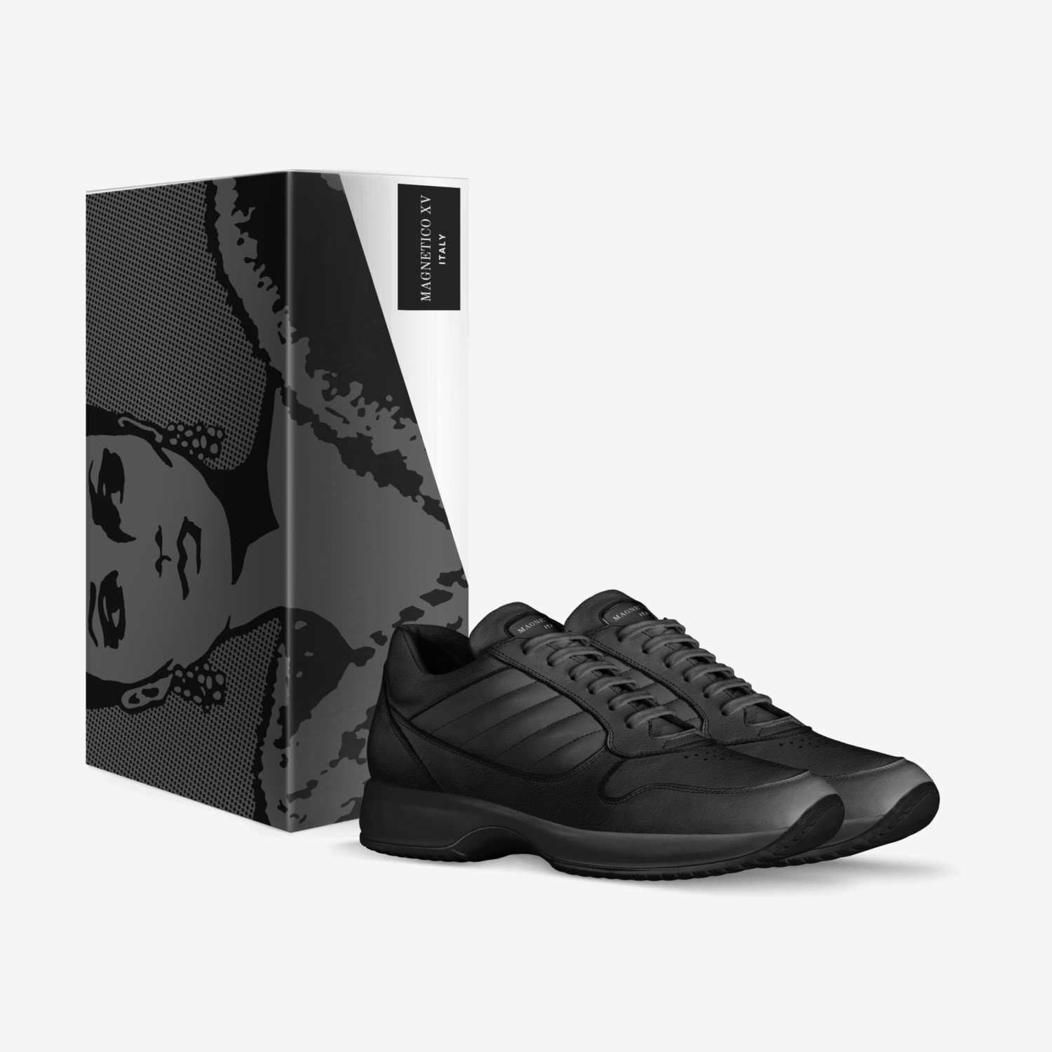 MAGNETICO XV EBONY custom made in Italy shoes by Jesús Sandoval | Box view
